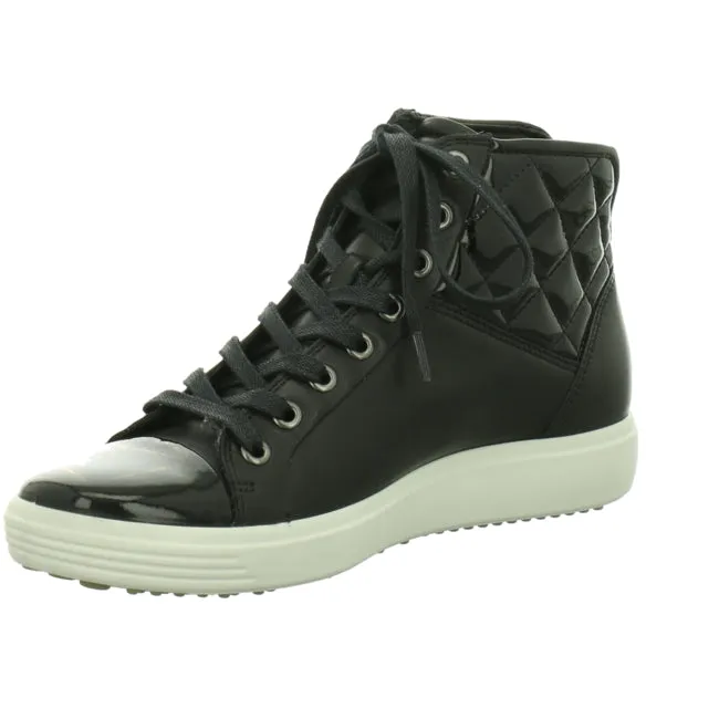 Ecco sneaker high for women black