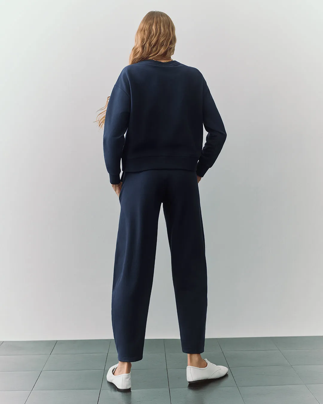 Fleece Barrel Pant