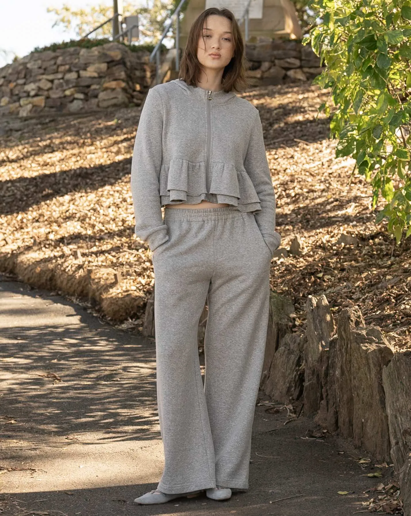 Fleece Lounge Pant - Grey