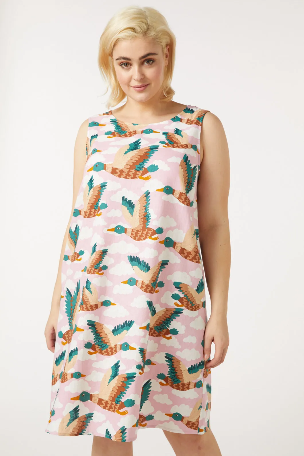 Flying Ducks Shift Dress