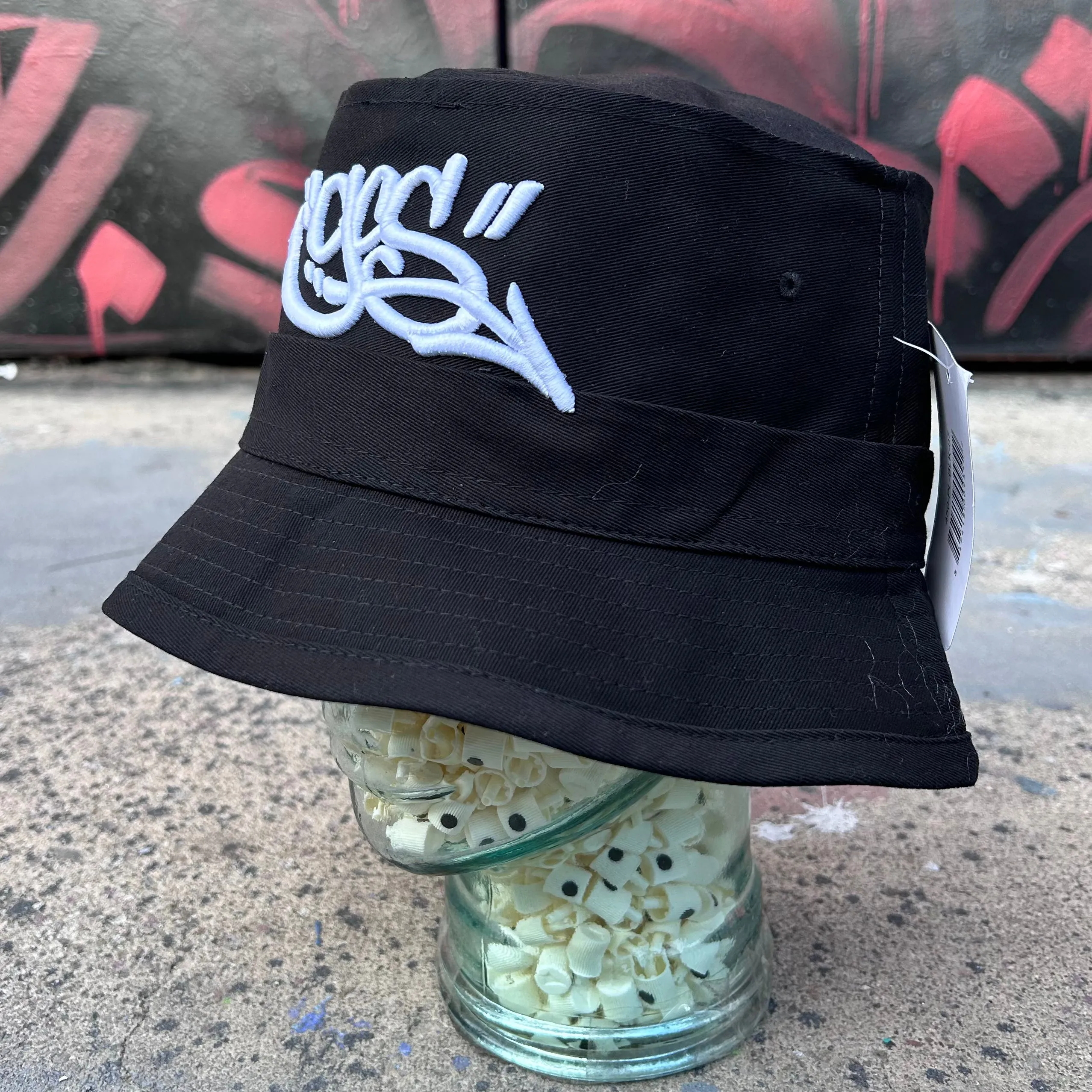 GCS Logo Bucket Hat (black)