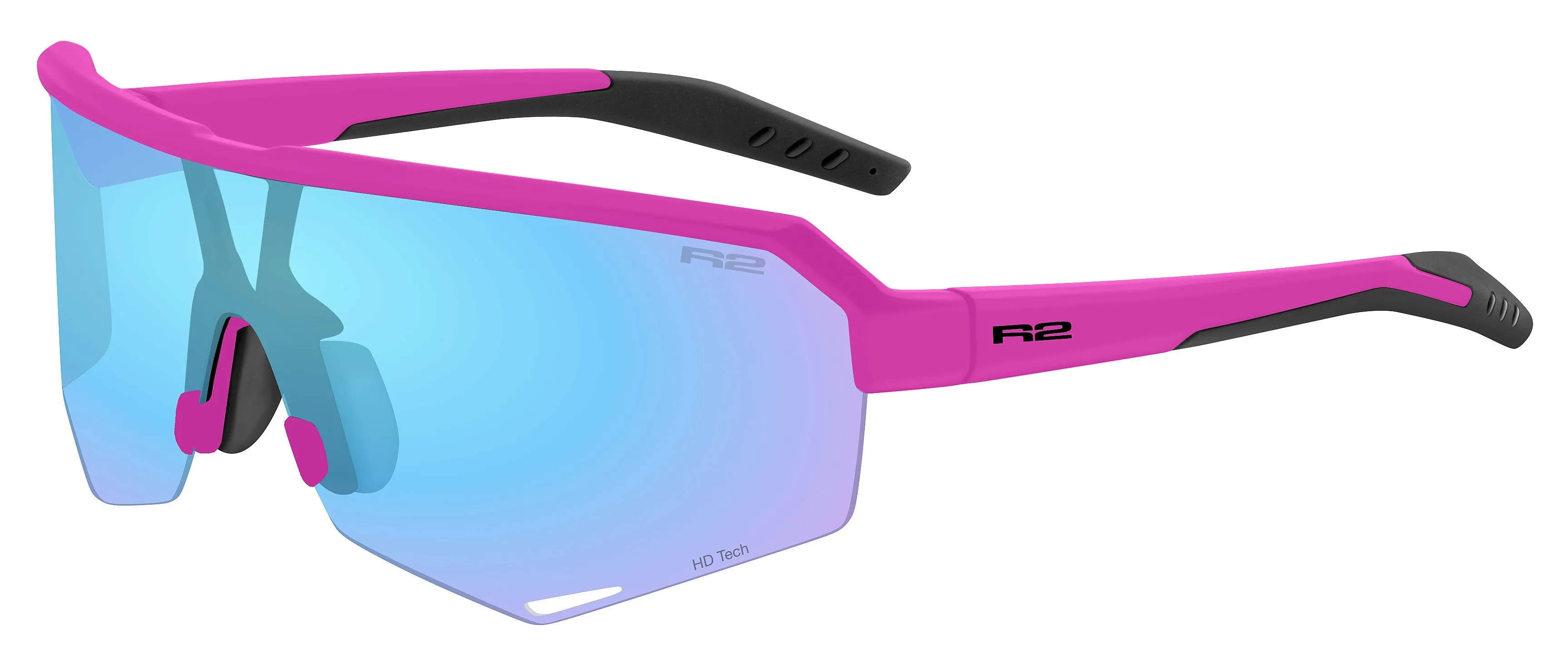 glasses R2 Fluke - AT100P/Matte Neon Magenta/Grey/Full Blue Revo