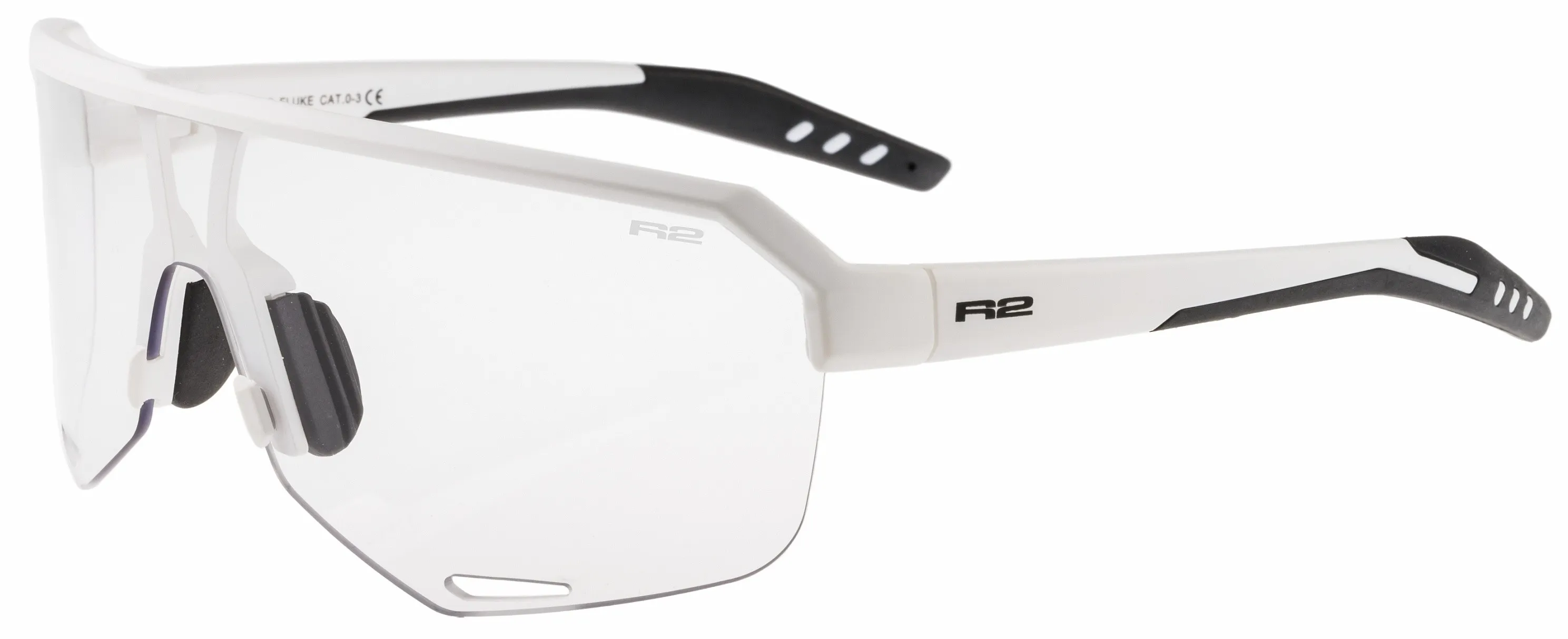 glasses R2 Fluke - AT100S/Matte White/Photochromatic Clear to Grey