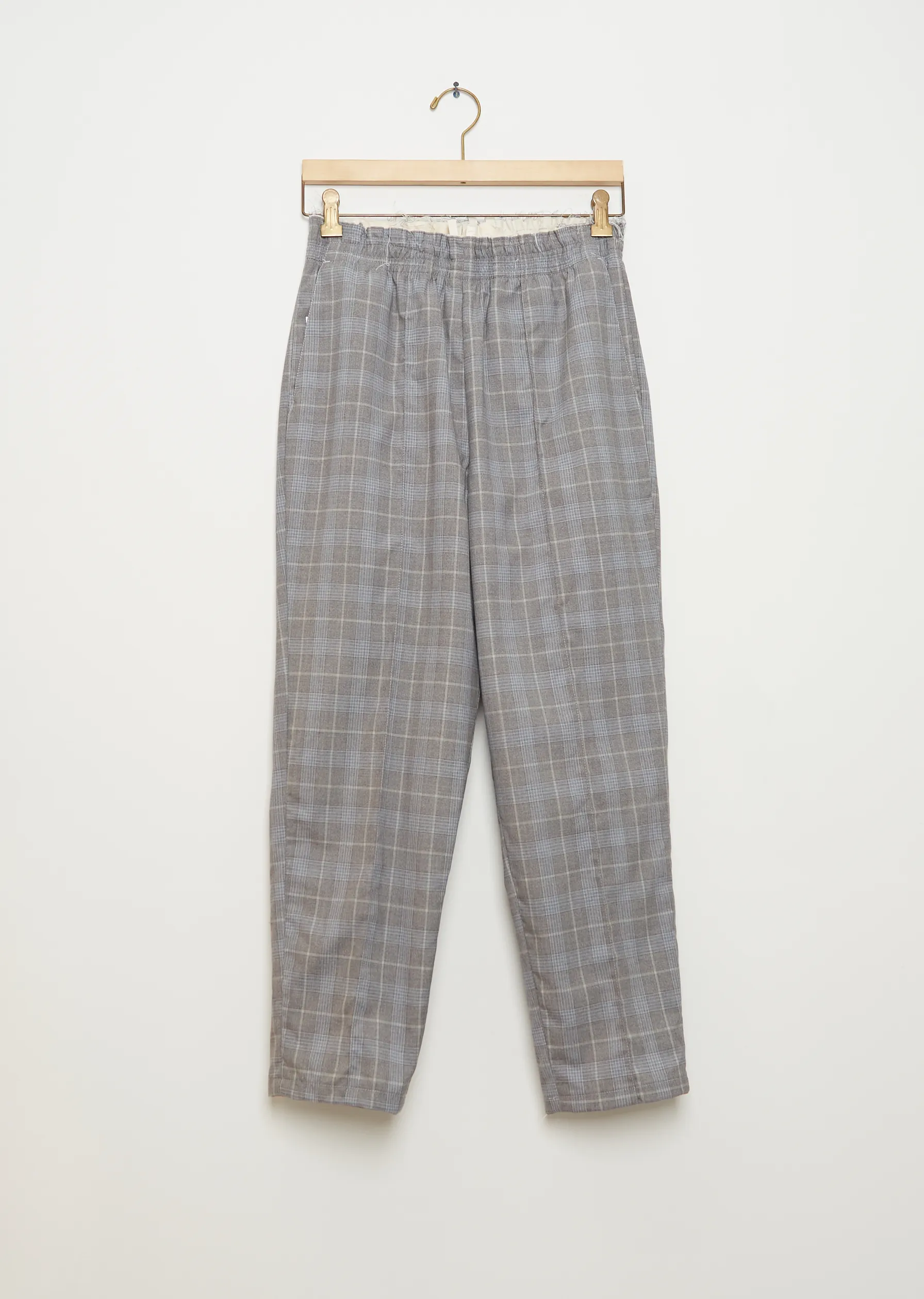 Grandma Pant — Grey Check