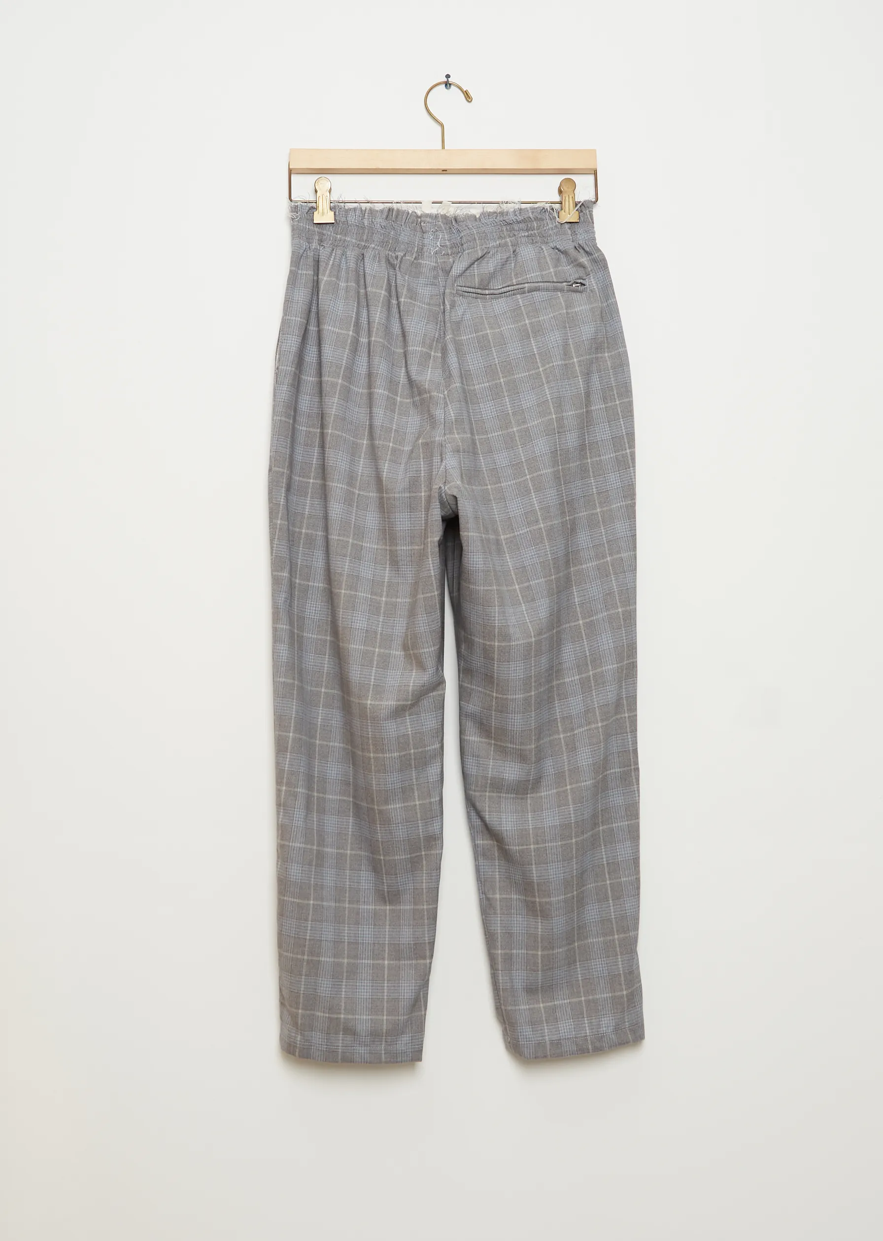 Grandma Pant — Grey Check