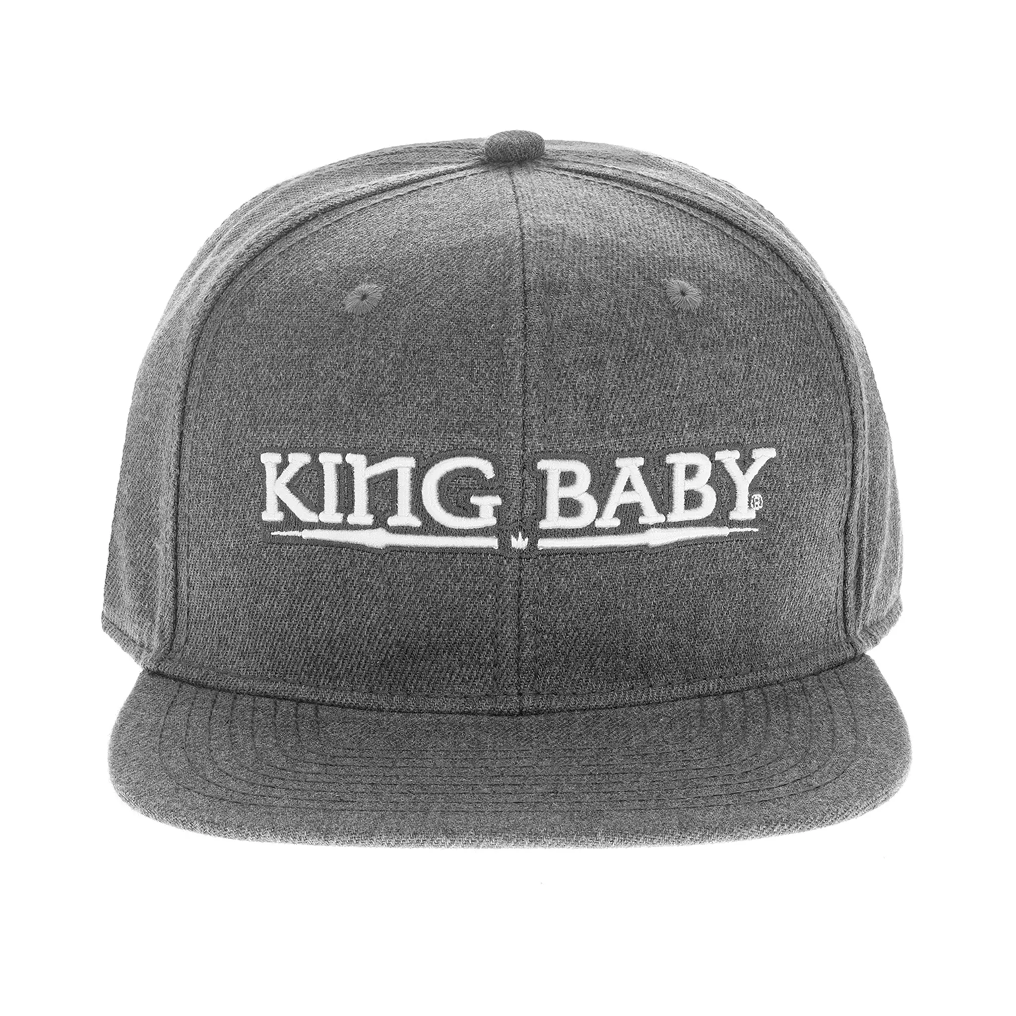 Gray Layered King Baby Logo Hat