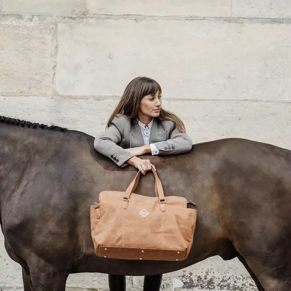 Grooming Deluxe Chestnut Weekend Bag