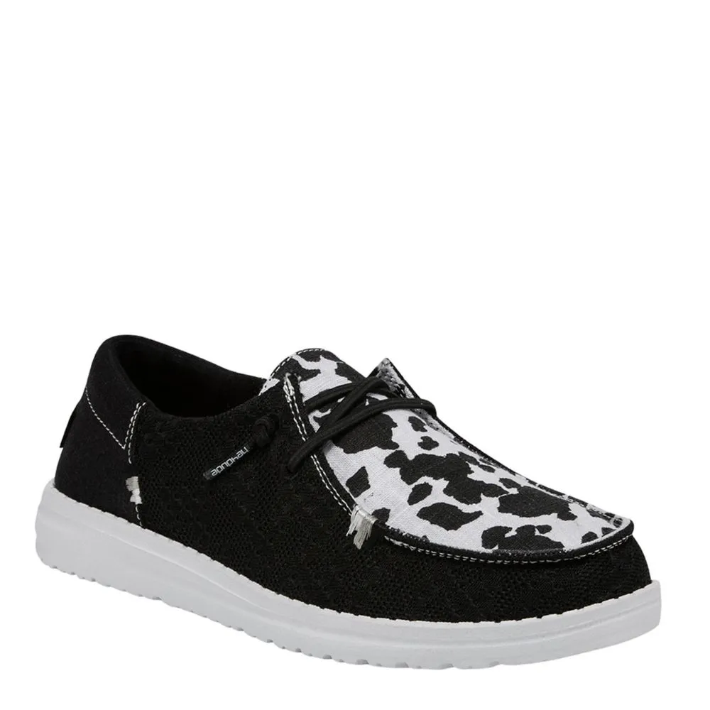 HEYDUDE  WOMENS WENDY BOHO SLIP ON SNEAKER