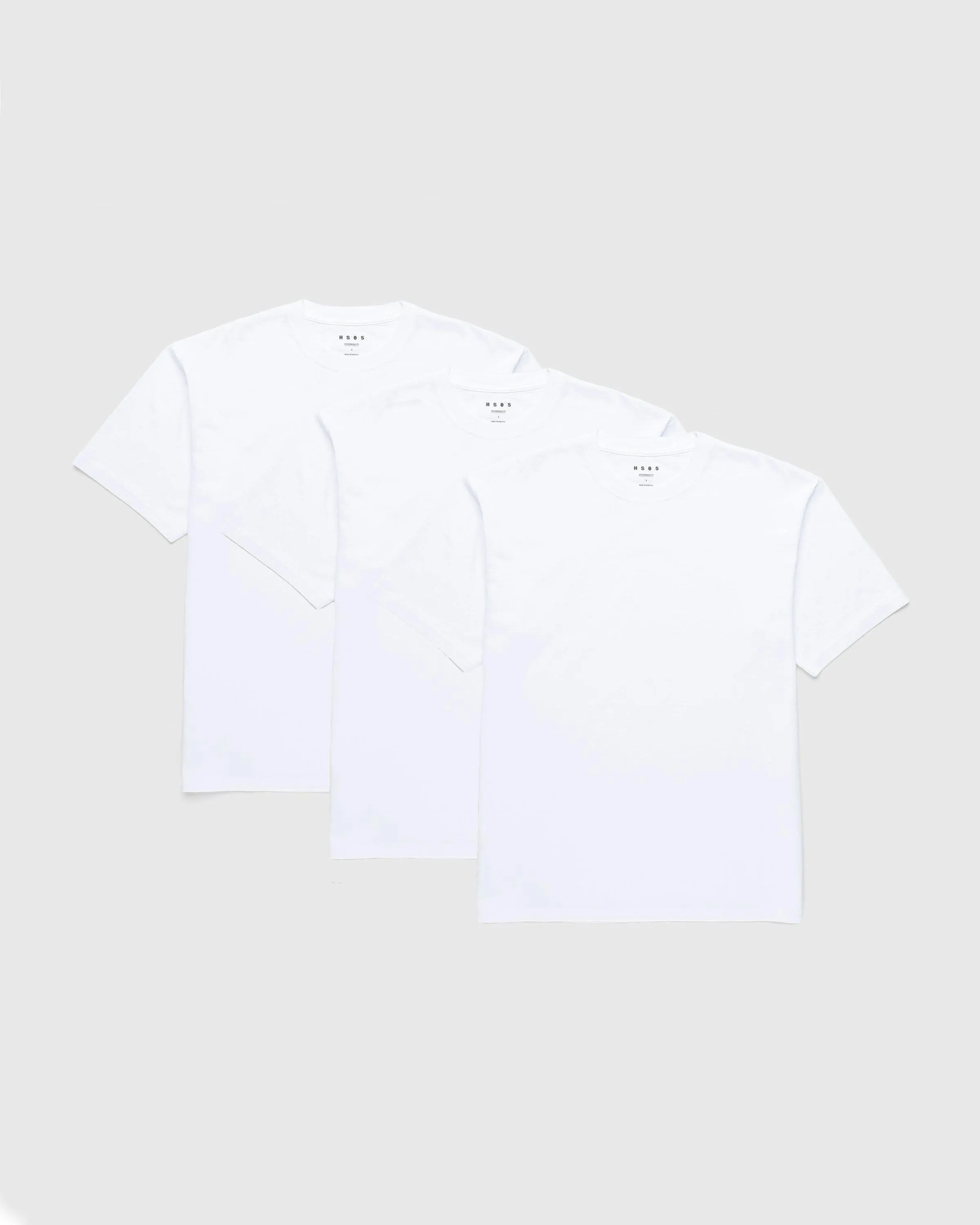 Highsnobiety HS05 – 3 Pack T-Shirts White | Highsnobiety Shop