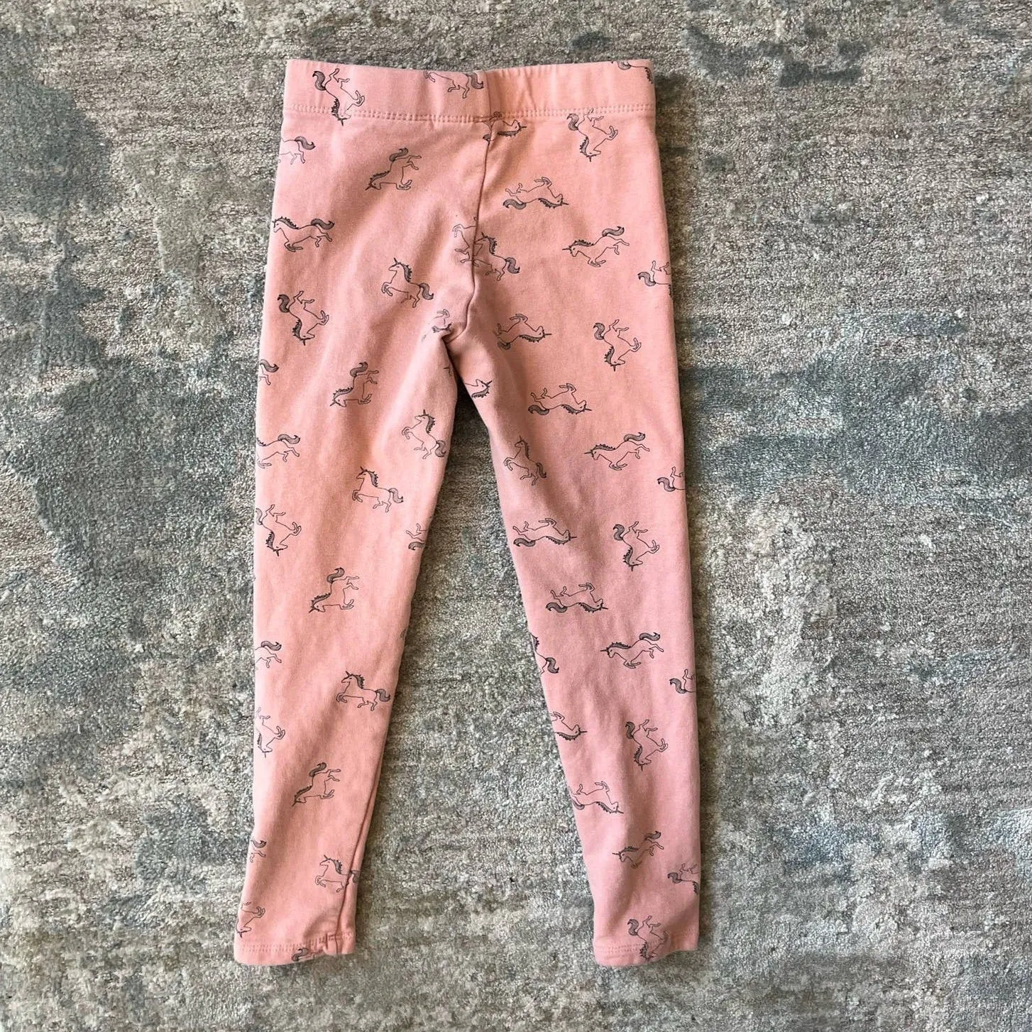 H&M Extra Soft Pink Unicorn Leggings 6