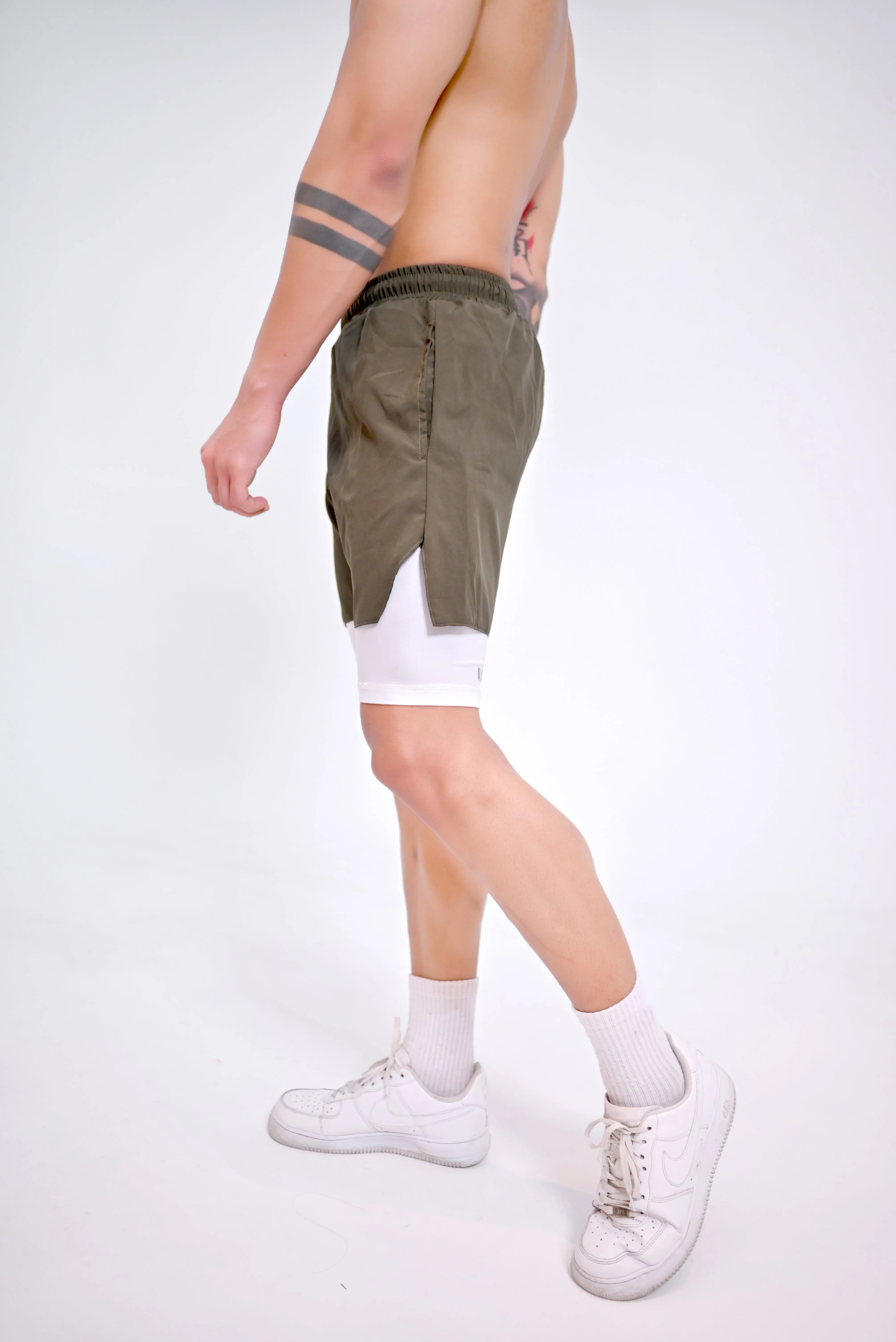 HYBRID PRO SHORTS - GREEN