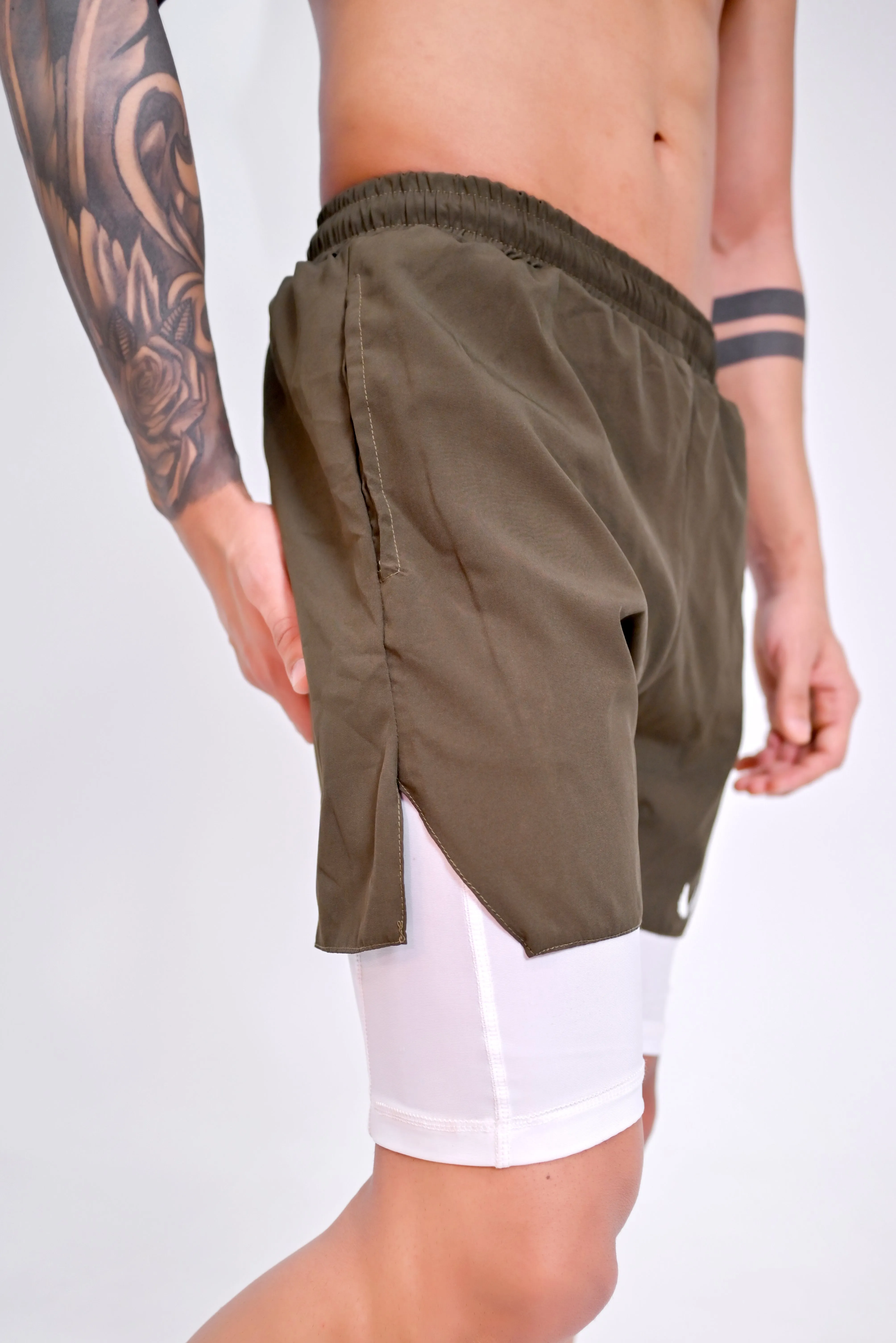 HYBRID PRO SHORTS - GREEN