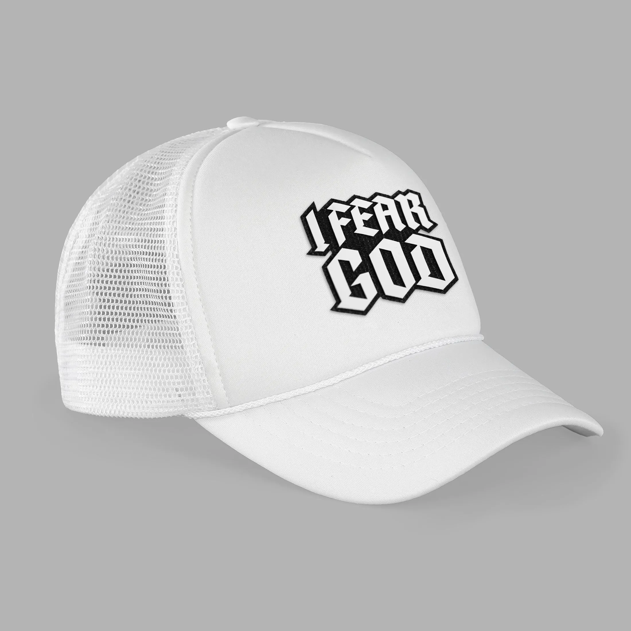 I Fear God Patch Trucker Hat