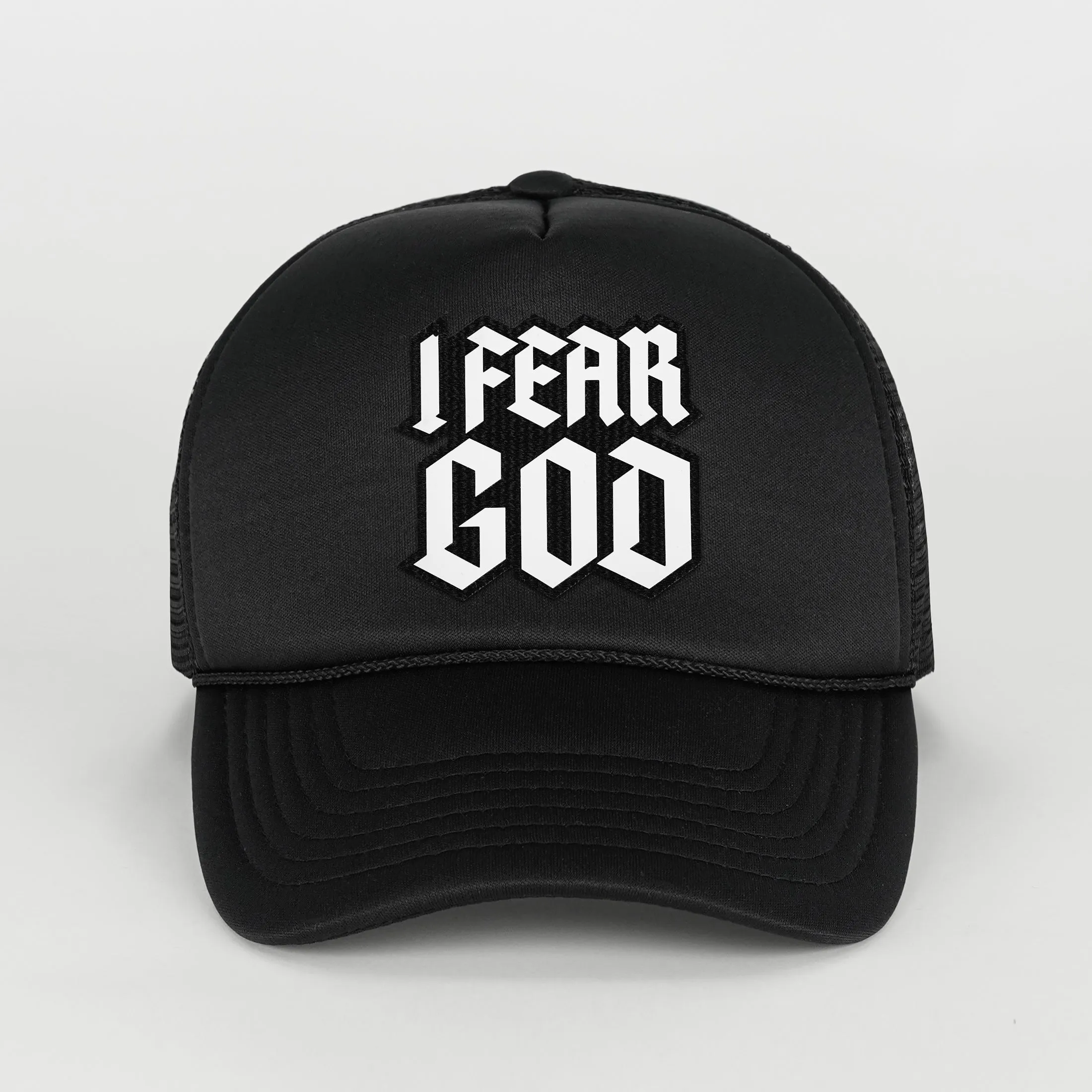 I Fear God Patch Trucker Hat