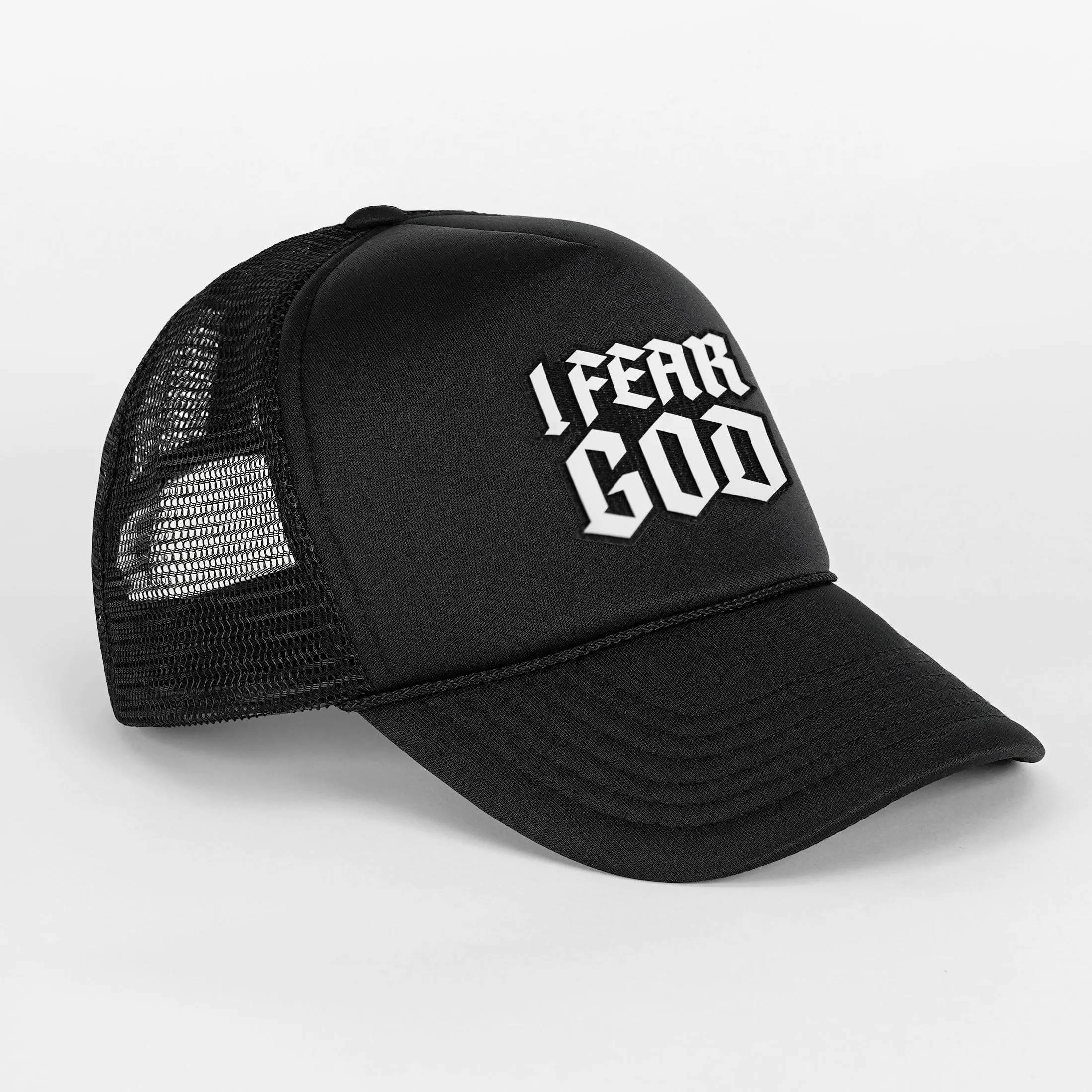 I Fear God Patch Trucker Hat