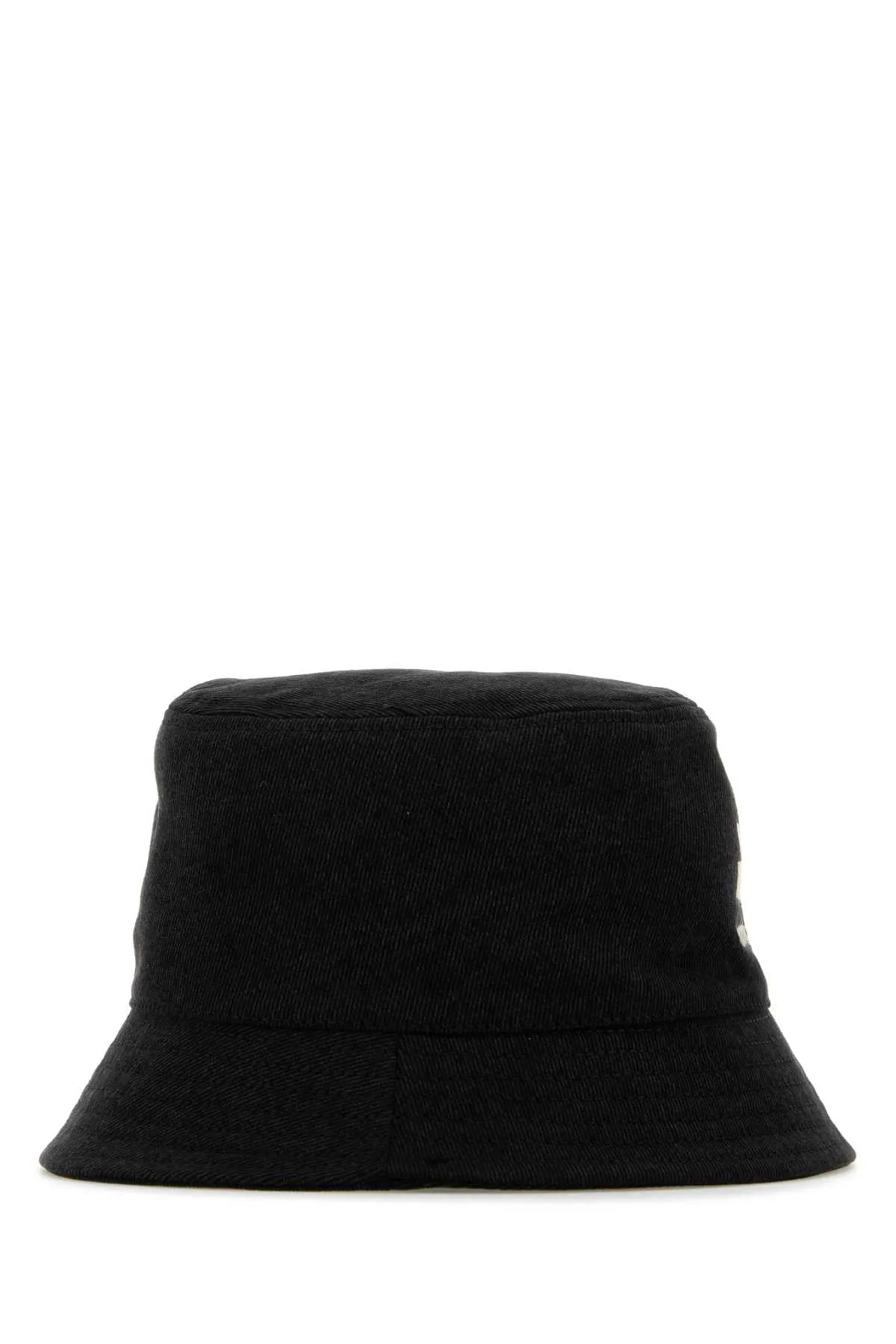 Isabel Marant Black Denim Haley Bucket Hat