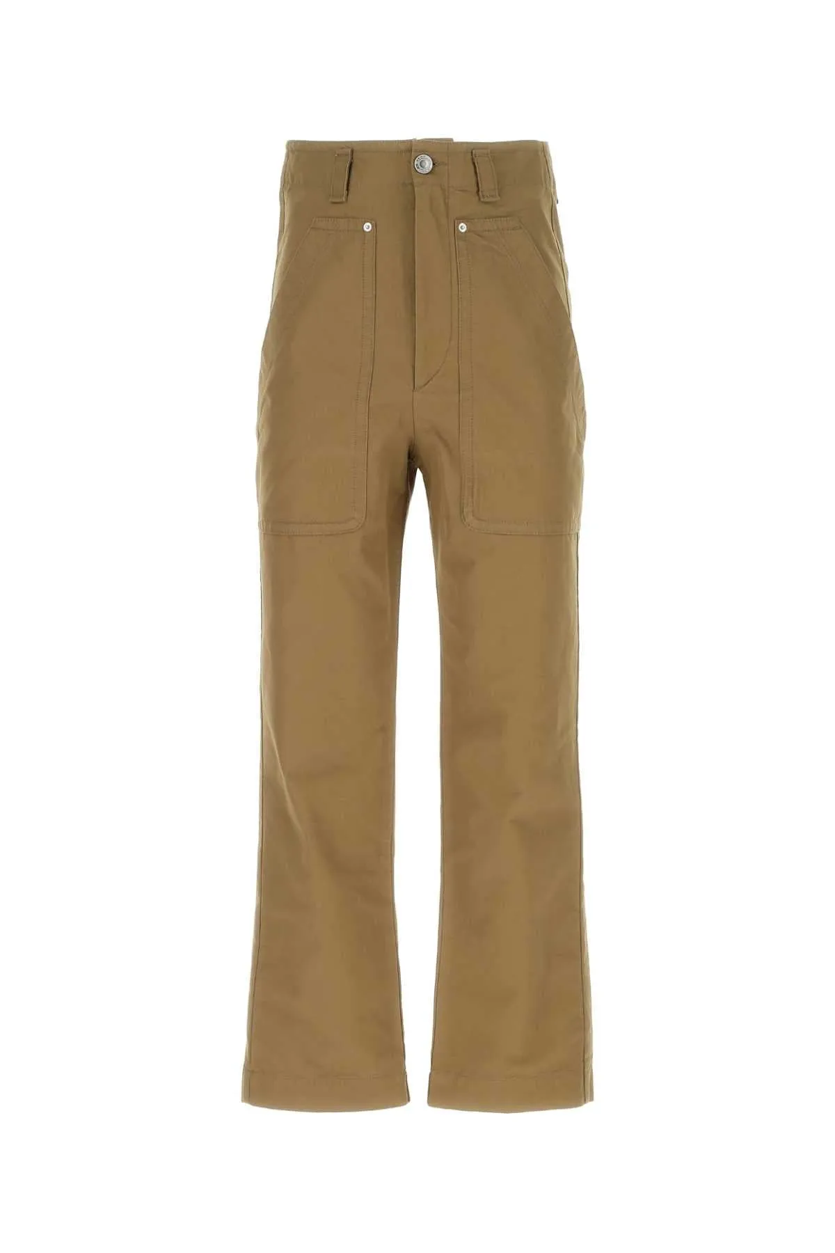 Isabel Marant Khaki Cotton Perel Pant