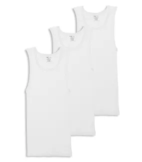 Jockey Athletic White T-Shirts-3 pack 