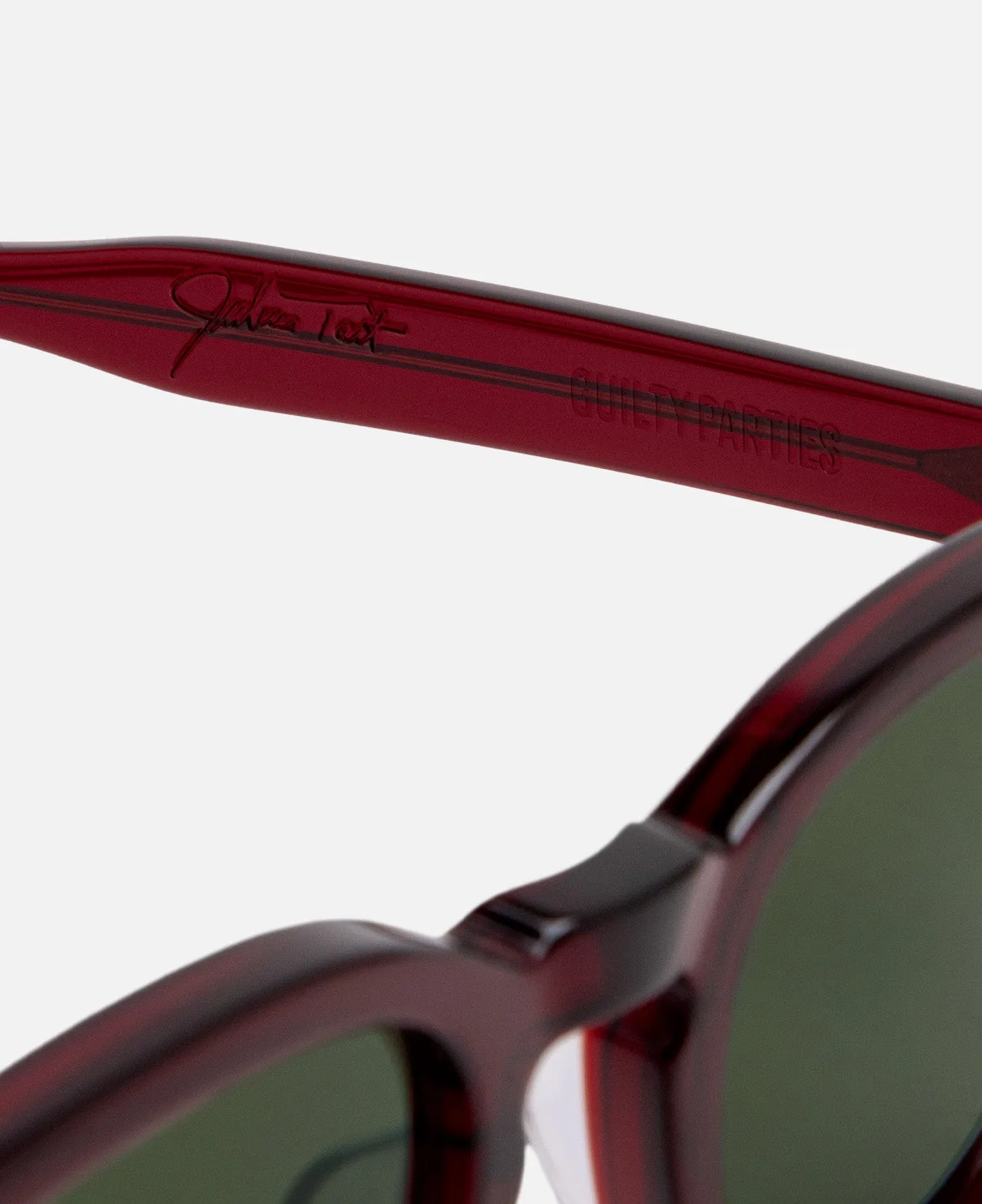 Julius Tart Optical / Glasses (Type-1) (Burgundy)