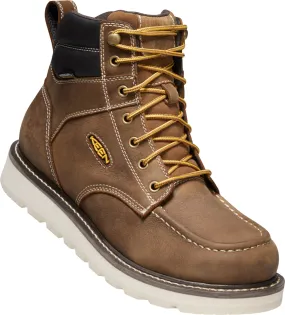 Keen Utility Mens Cincinnati WP Soft Toe Belgian/Sandshell Leather Work Boots