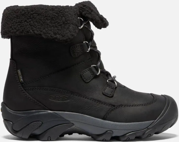 Keen Women's Waterproof Betty Short Boot Size 10.5 In Black