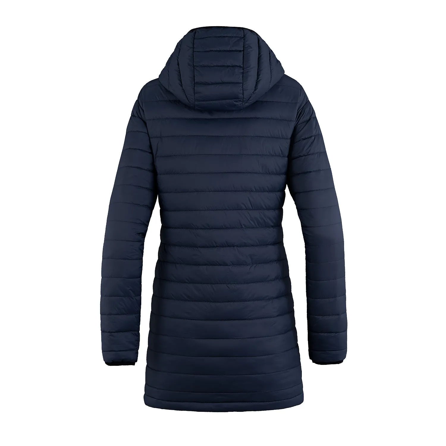 L00903 - Glacier Bay - Ladies Full Length Puffy Jacket w/ Detachable Hood