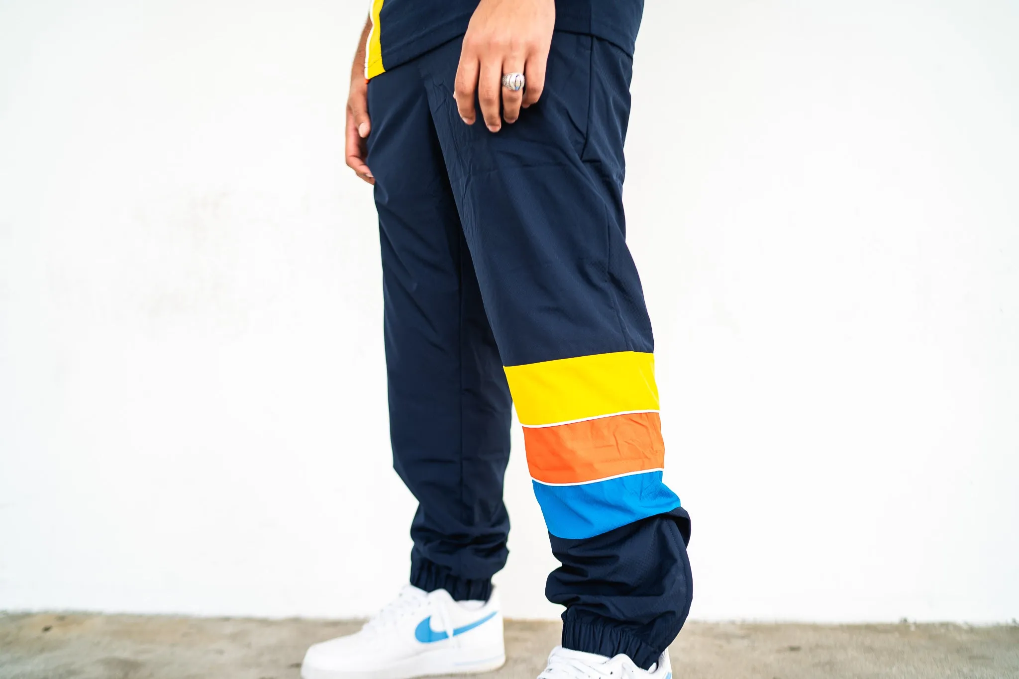 Lacoste Tracksuit Pants (Navy/Multi)