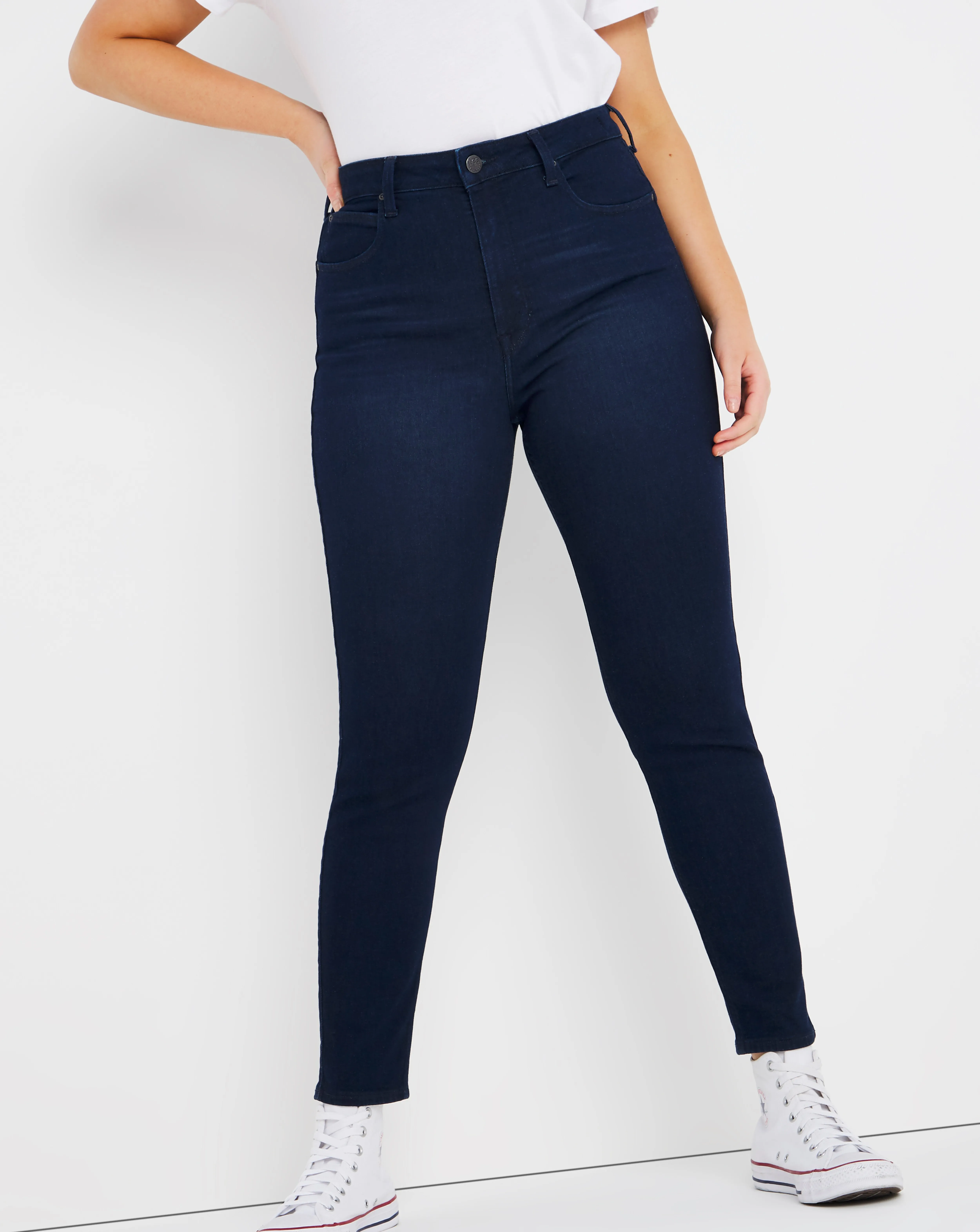 Lee Super High Waist Scarlett Jeans | Simply Be