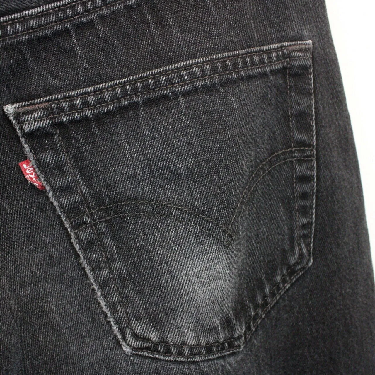 LEVIS 501 Jeans Black Charcoal | W36 L32