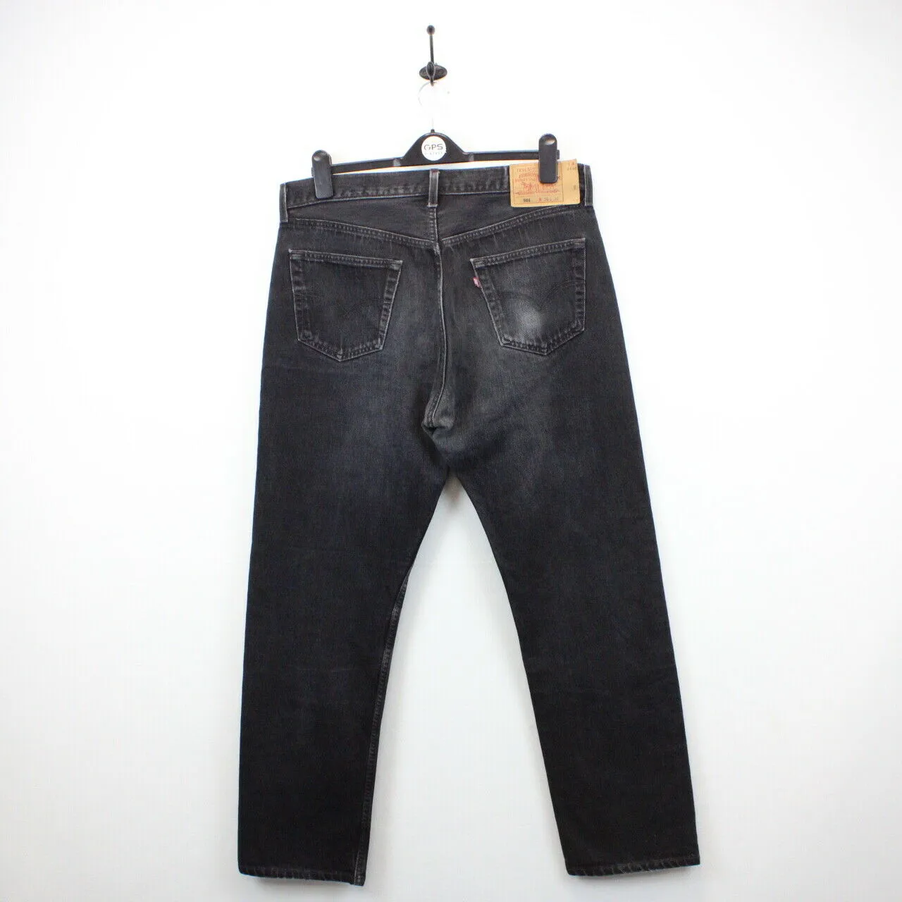 LEVIS 501 Jeans Black Charcoal | W36 L32