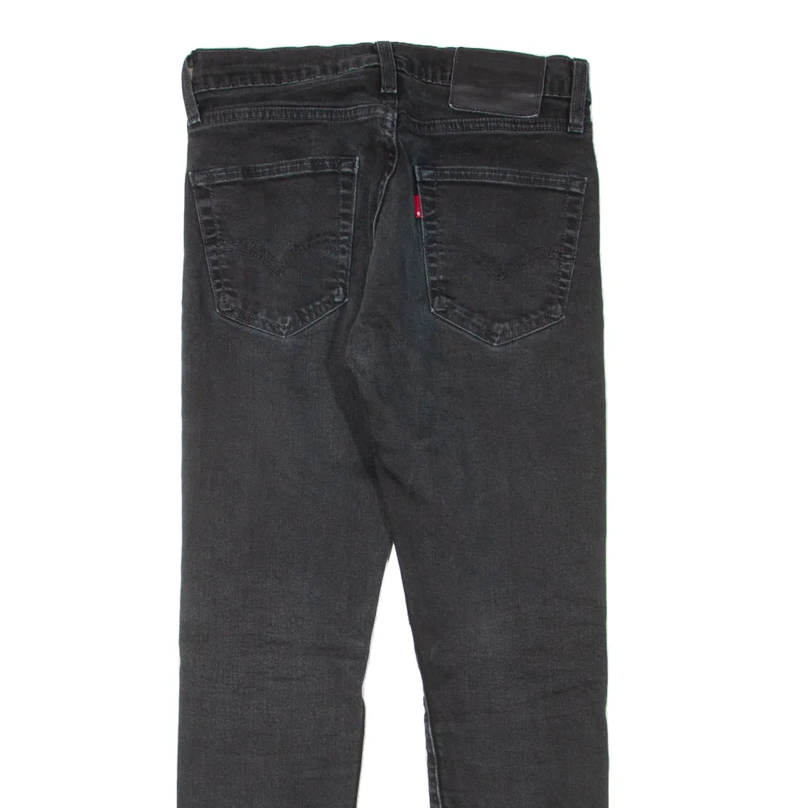 LEVI'S 512 Jeans Premium Mens Black Slim Tapered W28 L26