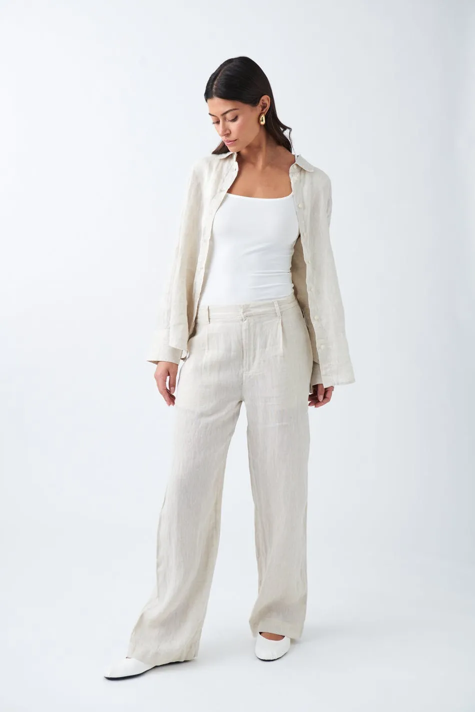 Linen trousers