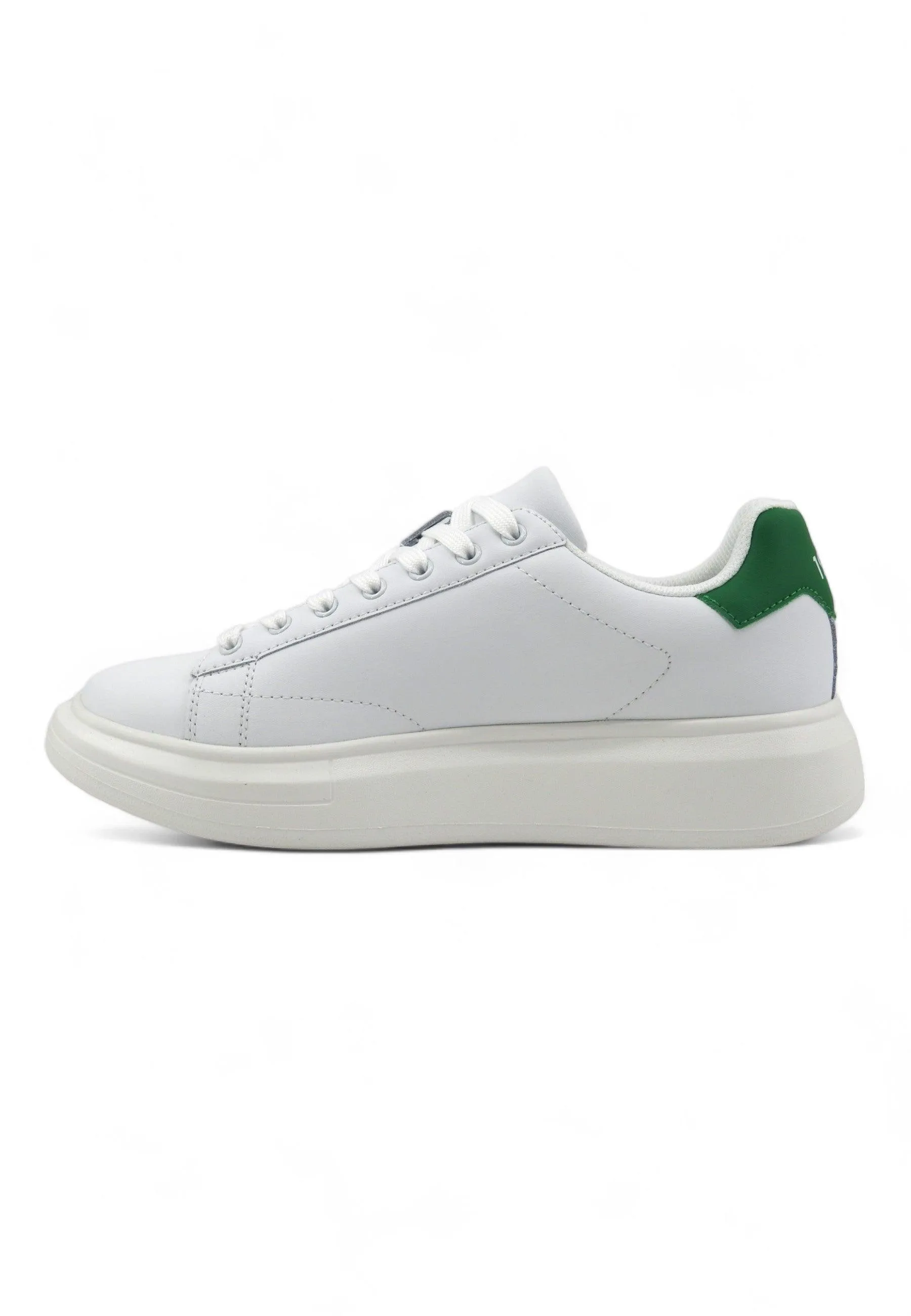 LIU JO Big 01 Sneaker Uomo White Green 7B4027-PX474