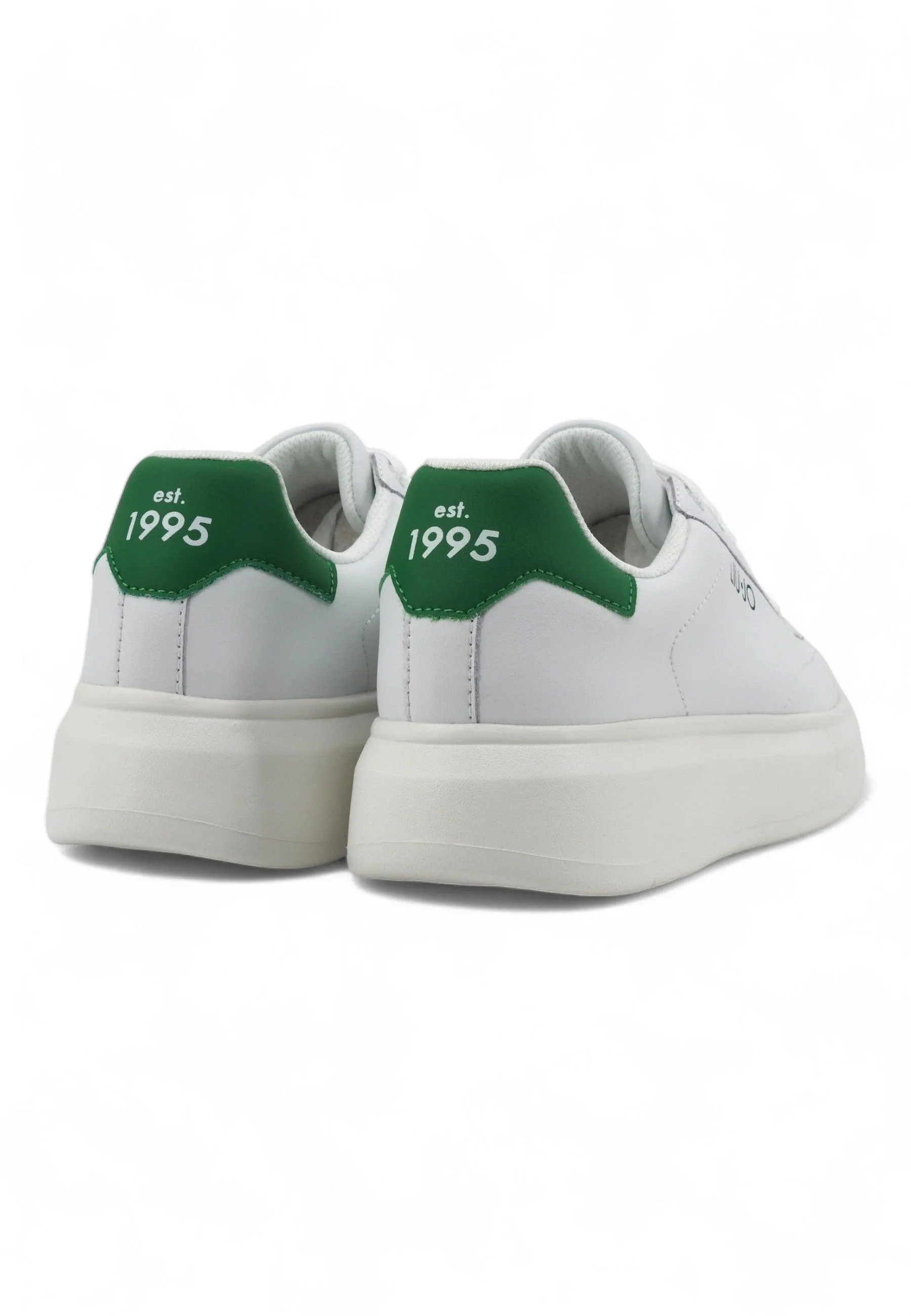 LIU JO Big 01 Sneaker Uomo White Green 7B4027-PX474