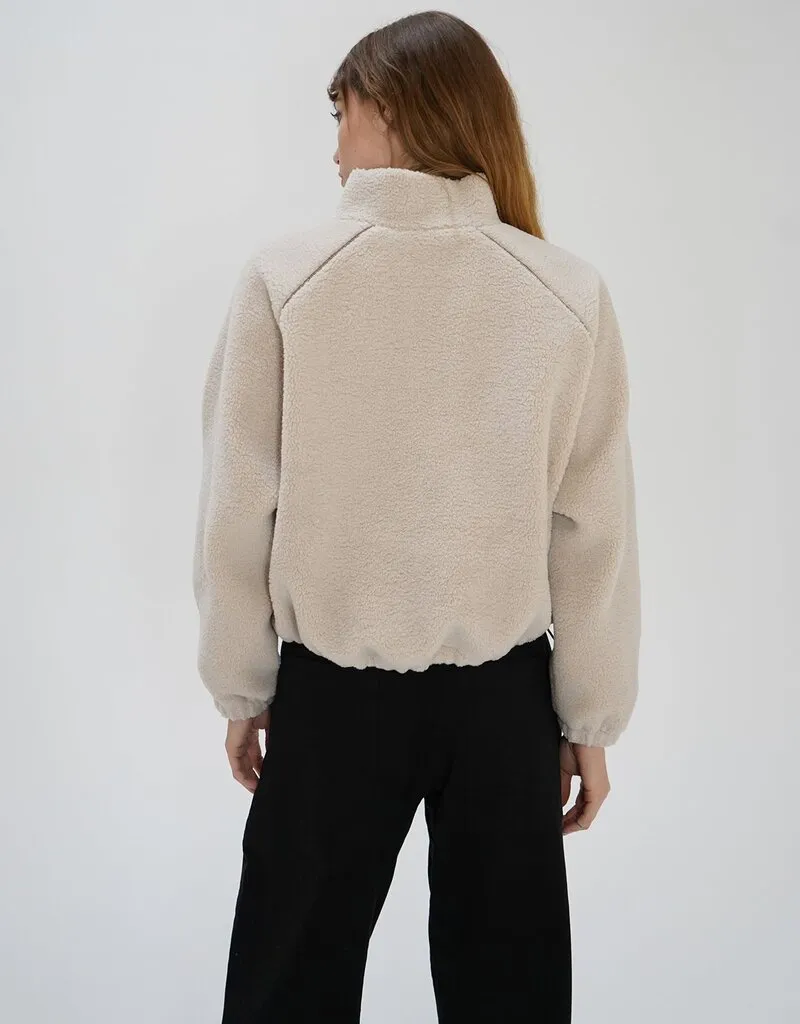 LNA Sherpa Half Zip - Oat