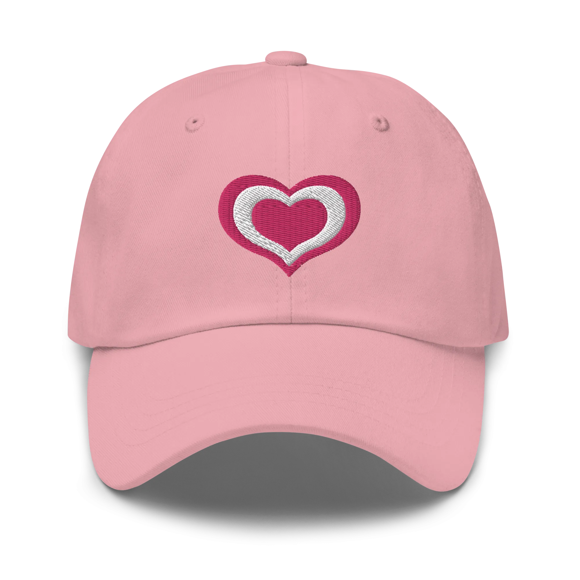 Lovely Heart Embroidery Hat