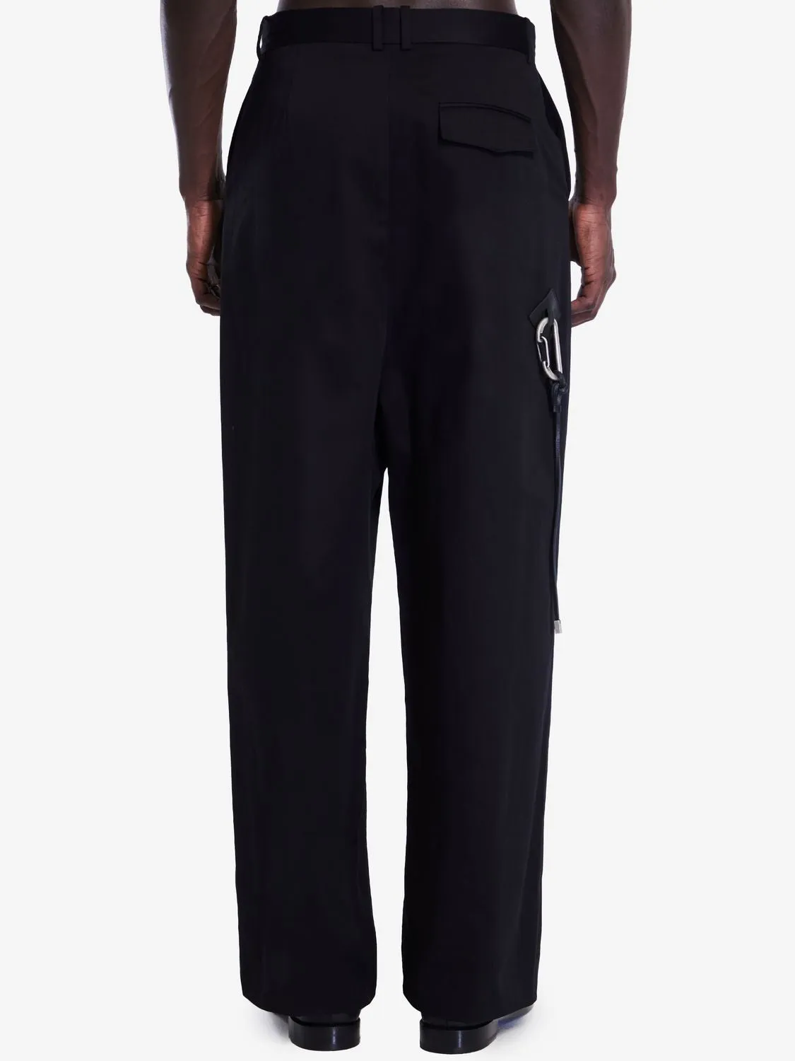 LOW CROTCH TROUSERS IN COTTON