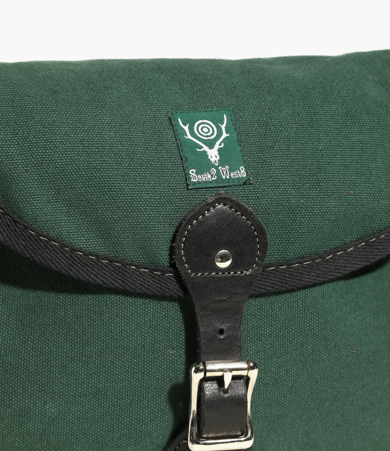 Medium Binocular Bag – Green 18oz Canvas