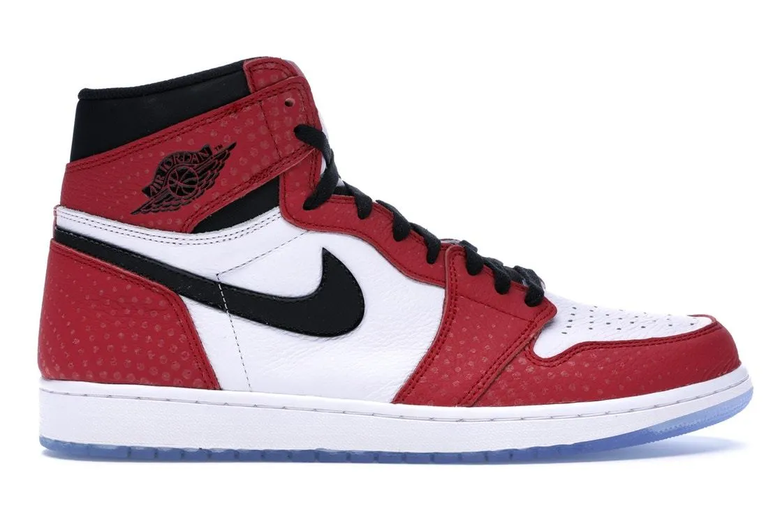 Men Air Jordan 1 Retro High Spider-Man Origin Story