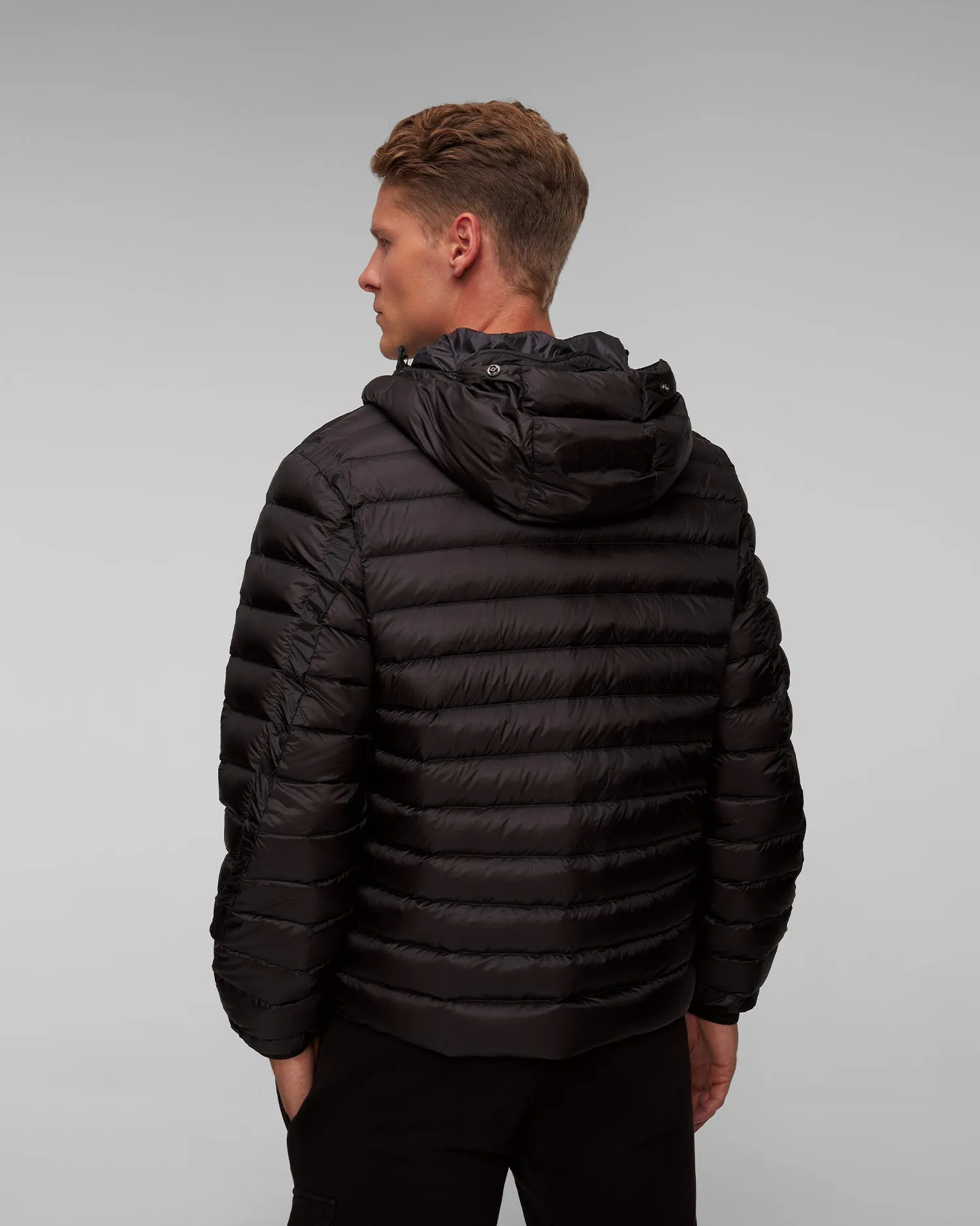 Men's black down jacket C.P. Company 17CMOW073A006099A-999