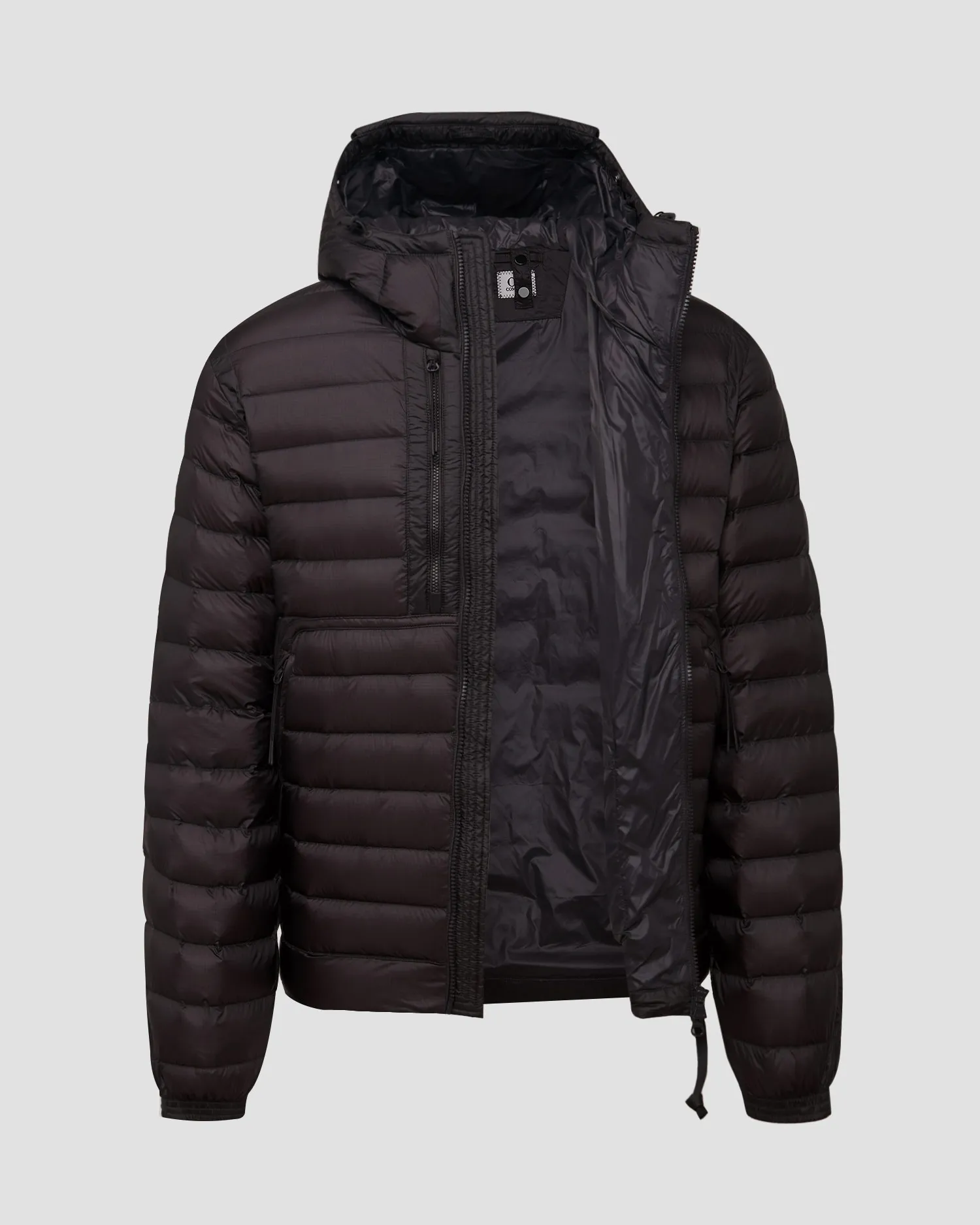 Men's black down jacket C.P. Company 17CMOW073A006099A-999