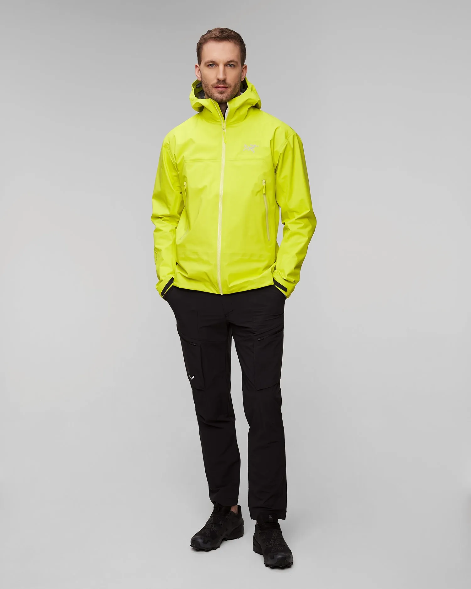 Men's yellow hardshell jacket Arcteryx Beta Jacket M x000008584-1427