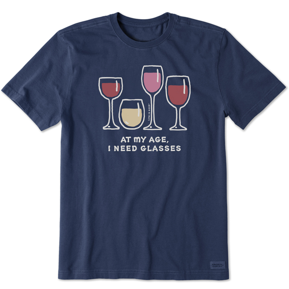 Men's Wine Glasses Crusher Tee