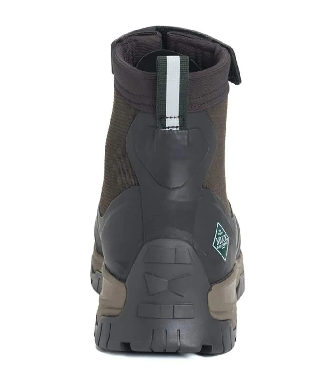 Mens apex zip wellington boots dark brown Muck Boots