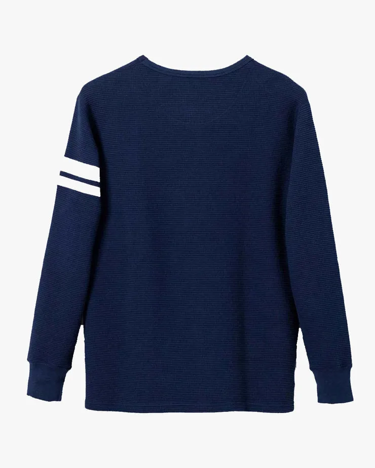 Momotaro Jeans GTB Thermal L/S Tee - Navy