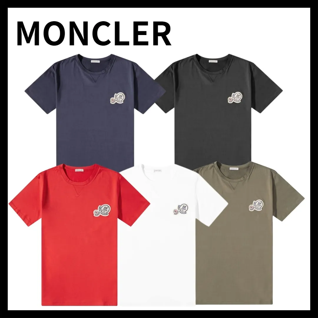 MONCLER  |Plain Logo T-Shirts