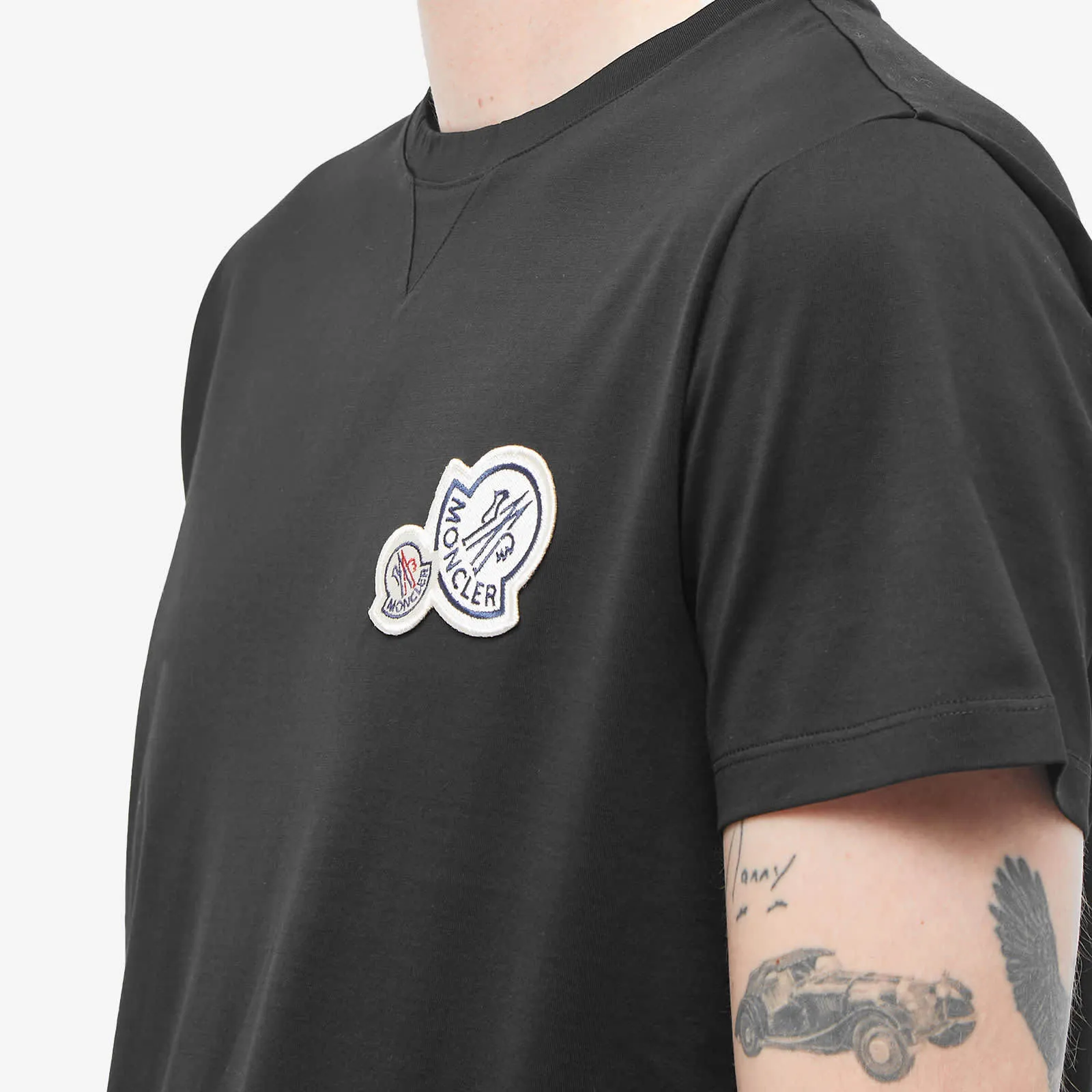 MONCLER  |Plain Logo T-Shirts