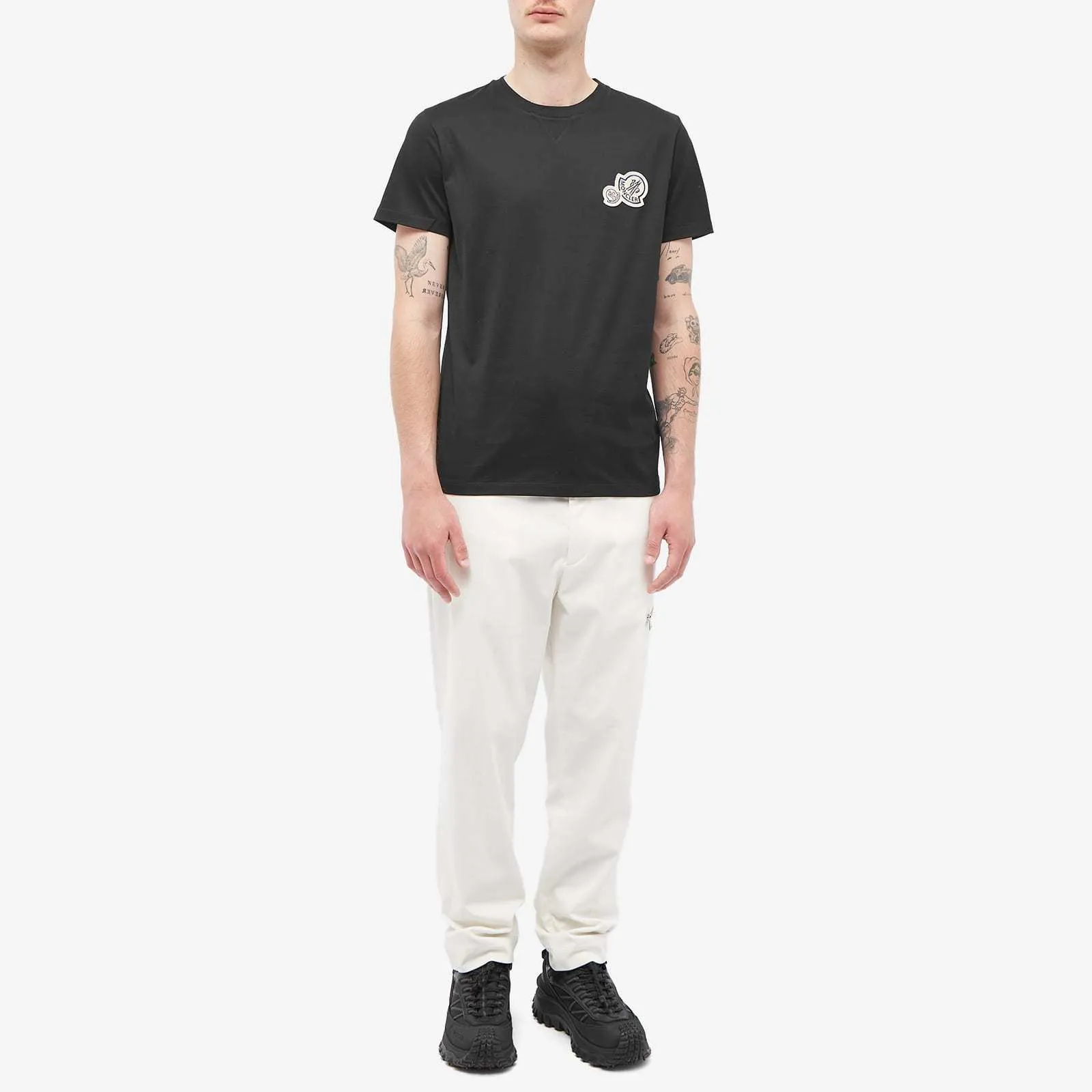 MONCLER  |Plain Logo T-Shirts