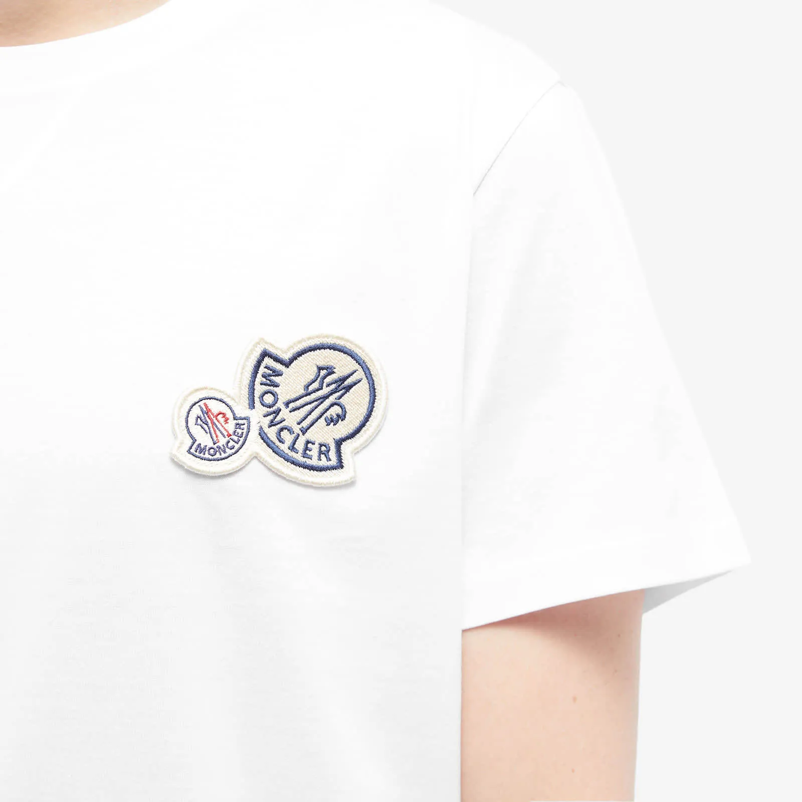 MONCLER  |Plain Logo T-Shirts