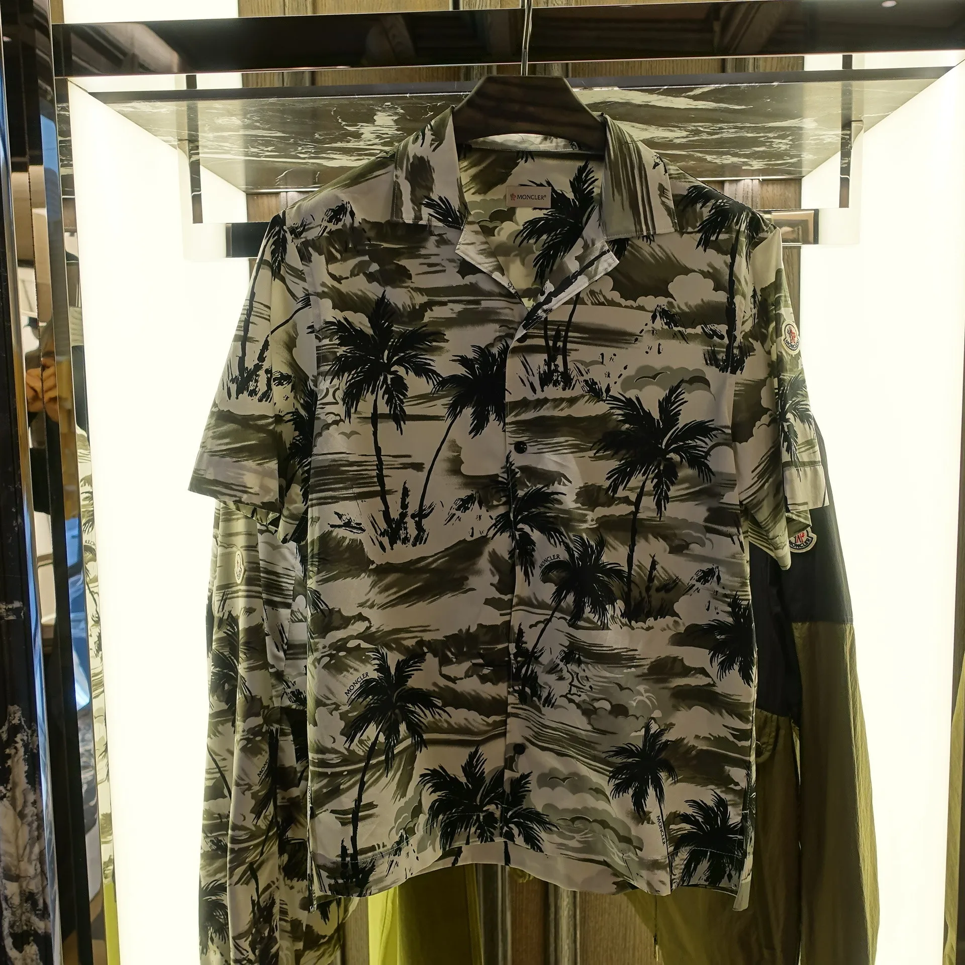 MONCLER  |Printed Shirt